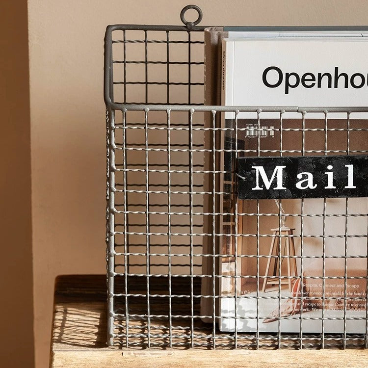 Farmhouse Wire Mail Organizer