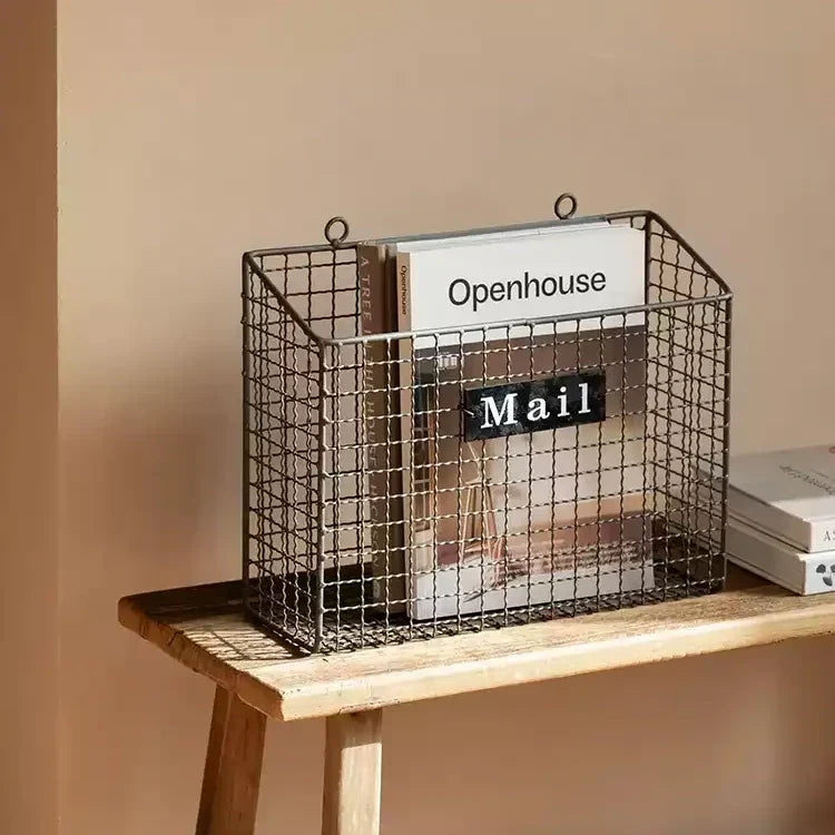 Farmhouse Wire Mail Organizer