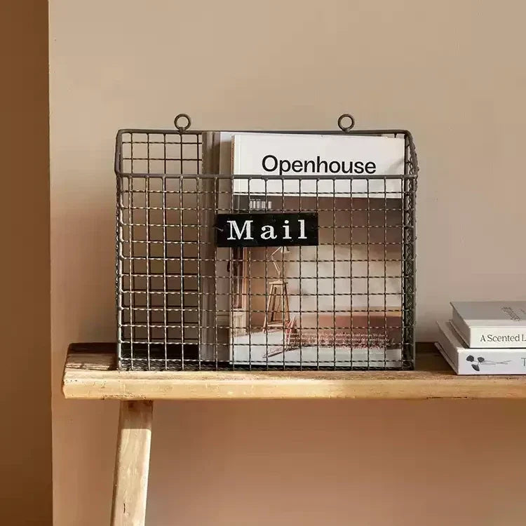 Farmhouse Wire Mail Organizer