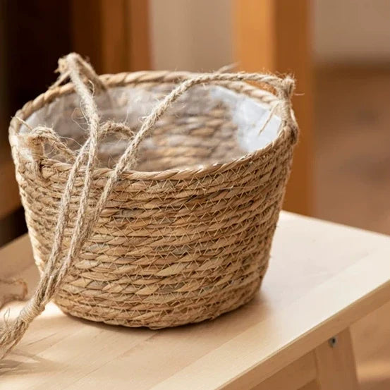 Hanging Seagrass Planter Basket