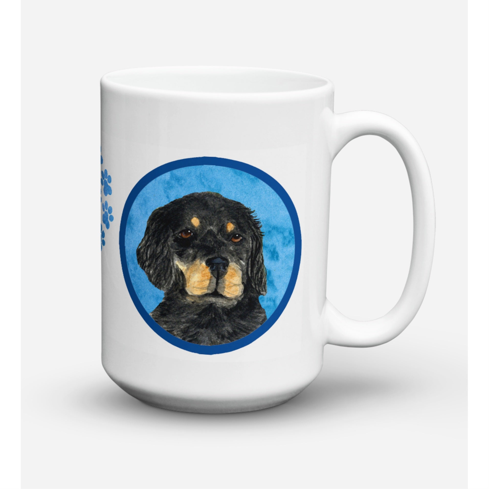 Carolines Treasures SS4791BUCM15 Gordon Setter Microwavable Ceramic Coffee Mug 15 oz Multicolor