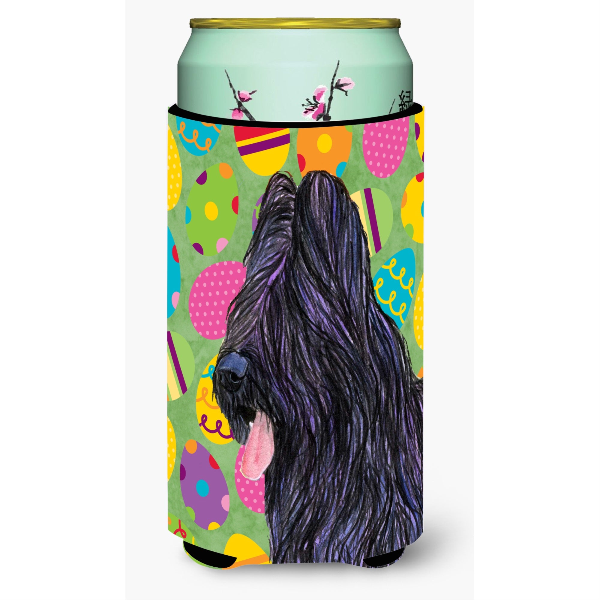 Briard Easter Eggtravaganza  Tall Boy Beverage Insulator Beverage Insulator Hugger