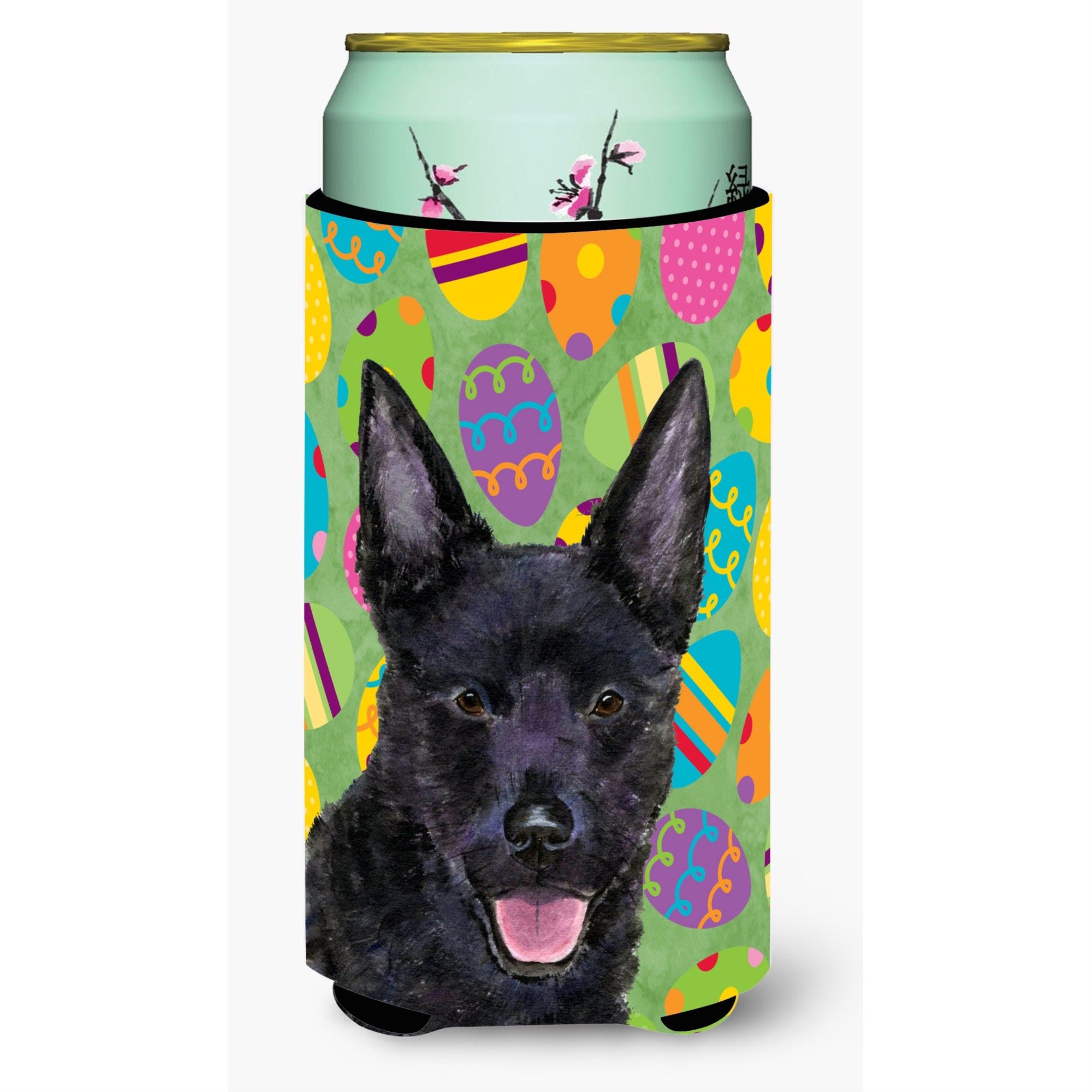 Australian Kelpie Easter Eggtravaganza  Tall Boy Beverage Insulator Beverage Insulator Hugger