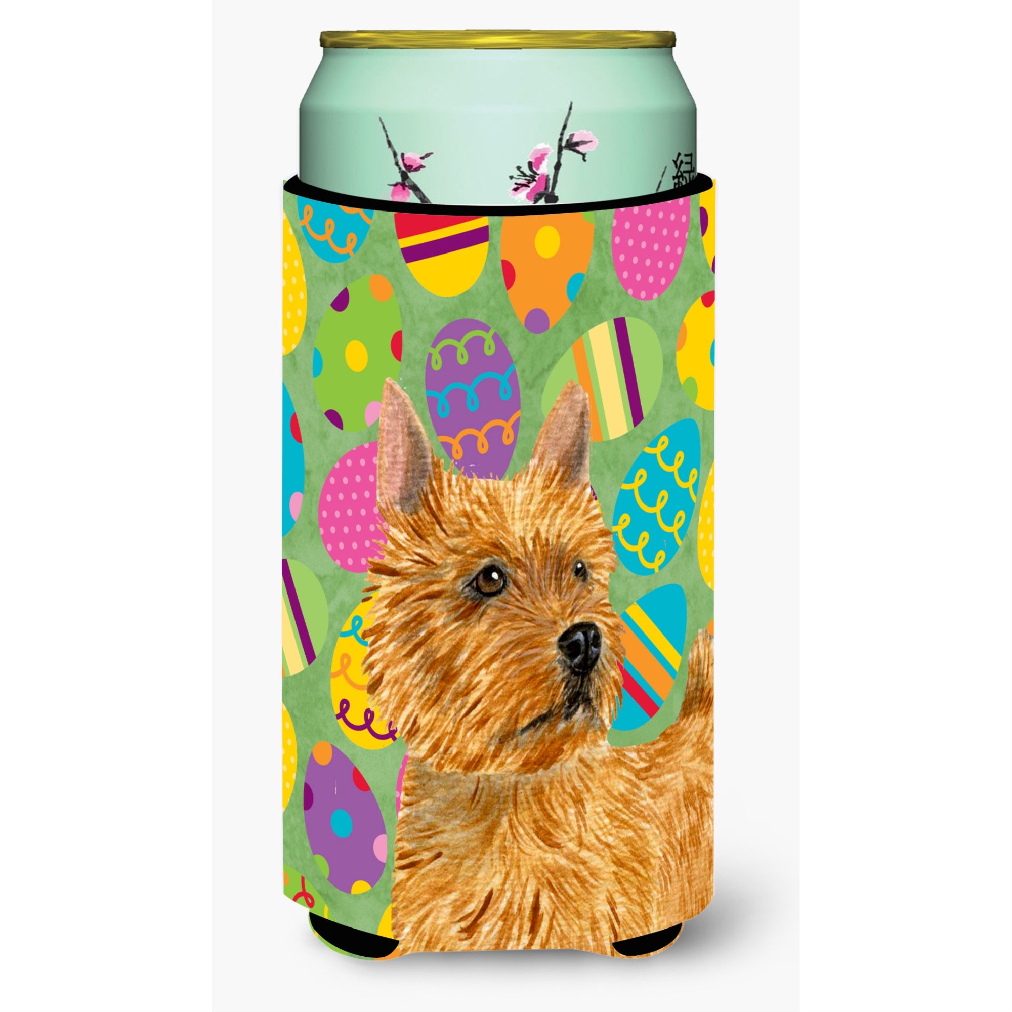 Norwich Terrier Easter Eggtravaganza  Tall Boy Beverage Insulator Beverage Insulator Hugger