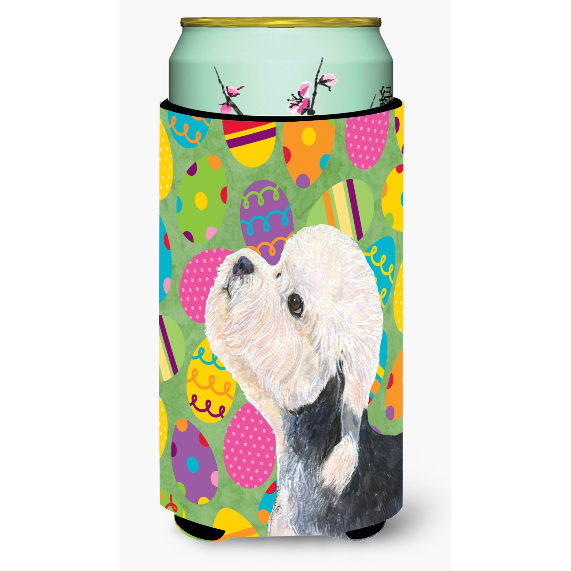 Dandie Dinmont Terrier Easter Eggtravaganza  Tall Boy Beverage Insulator Beverage Insulator Hugger