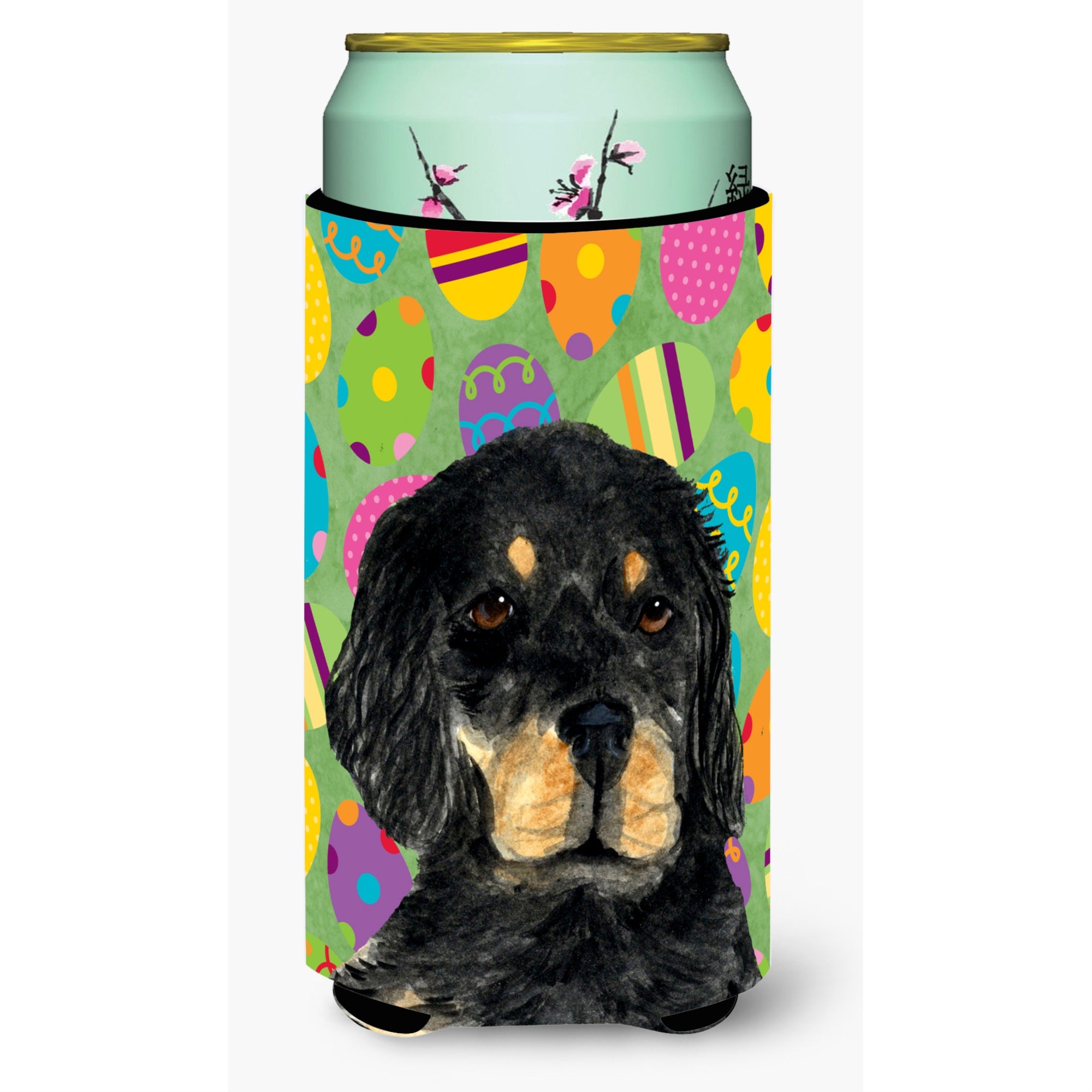 Gordon Setter Easter Eggtravaganza  Tall Boy Beverage Insulator Beverage Insulator Hugger