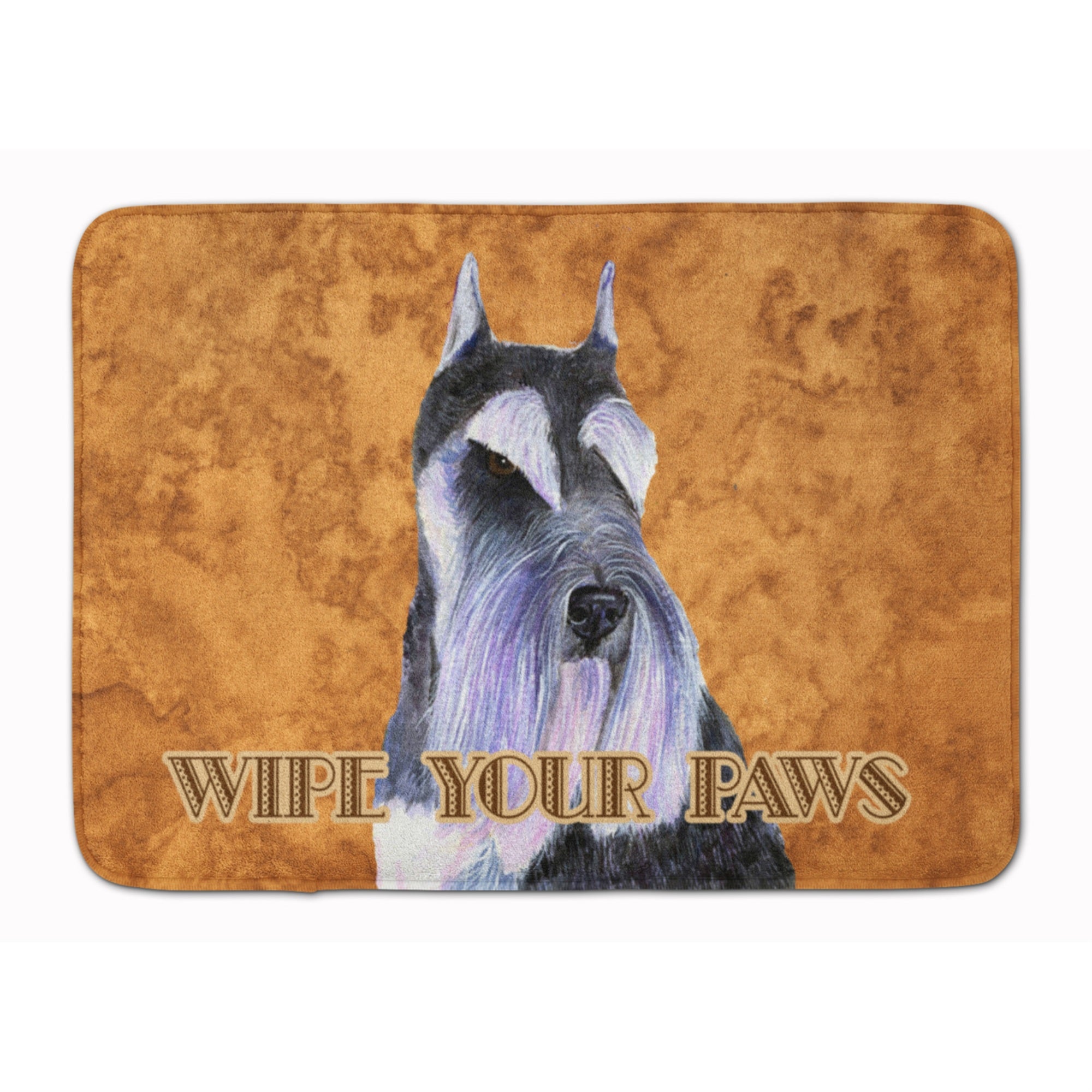 'Caroline'S Treasures Schnauzer Wipe Your Paws Floor Mat, 19'''' X 27'''', Multicolor''