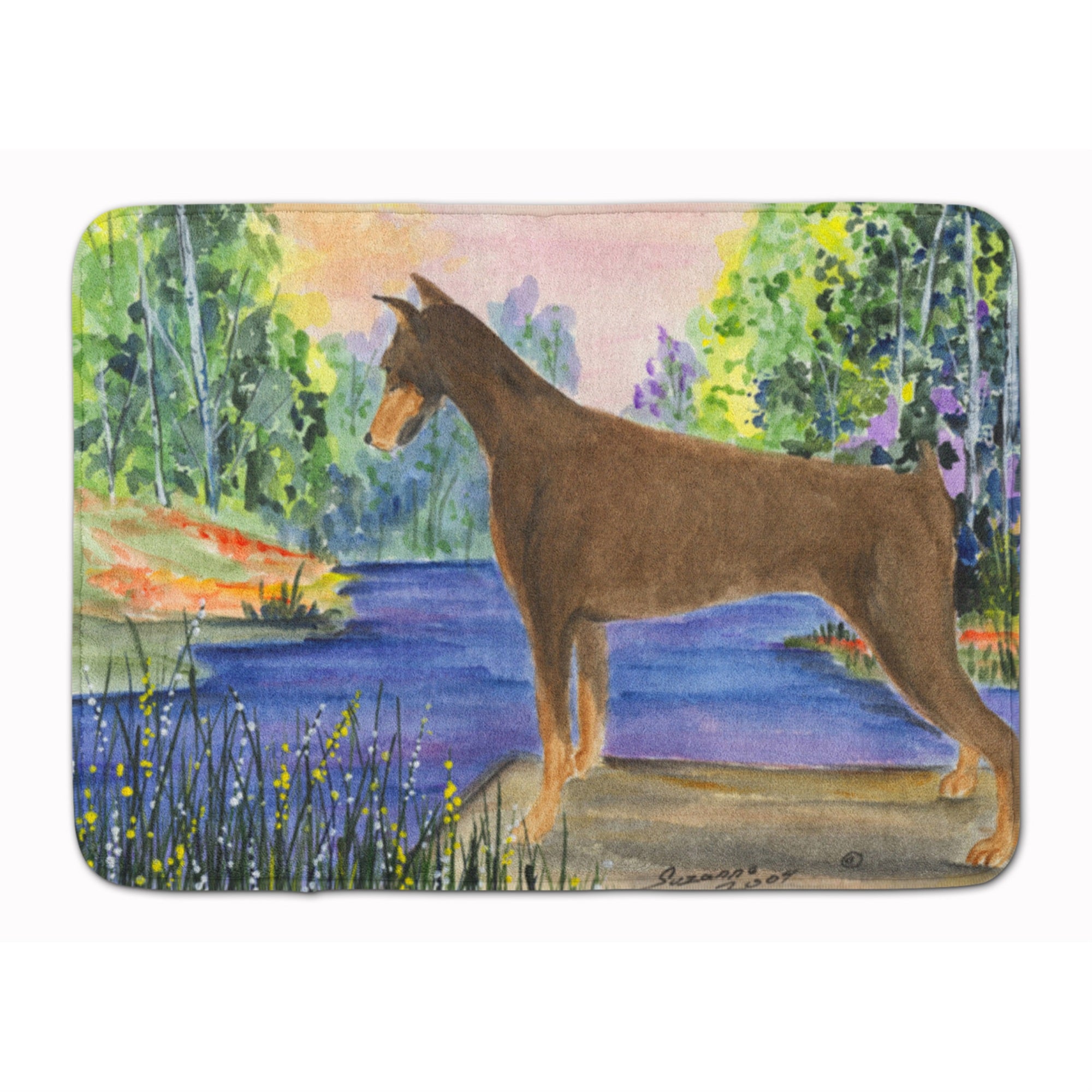 'Caroline'S Treasures Doberman Floor Mat, 19'''' X 27'''', Multicolor''