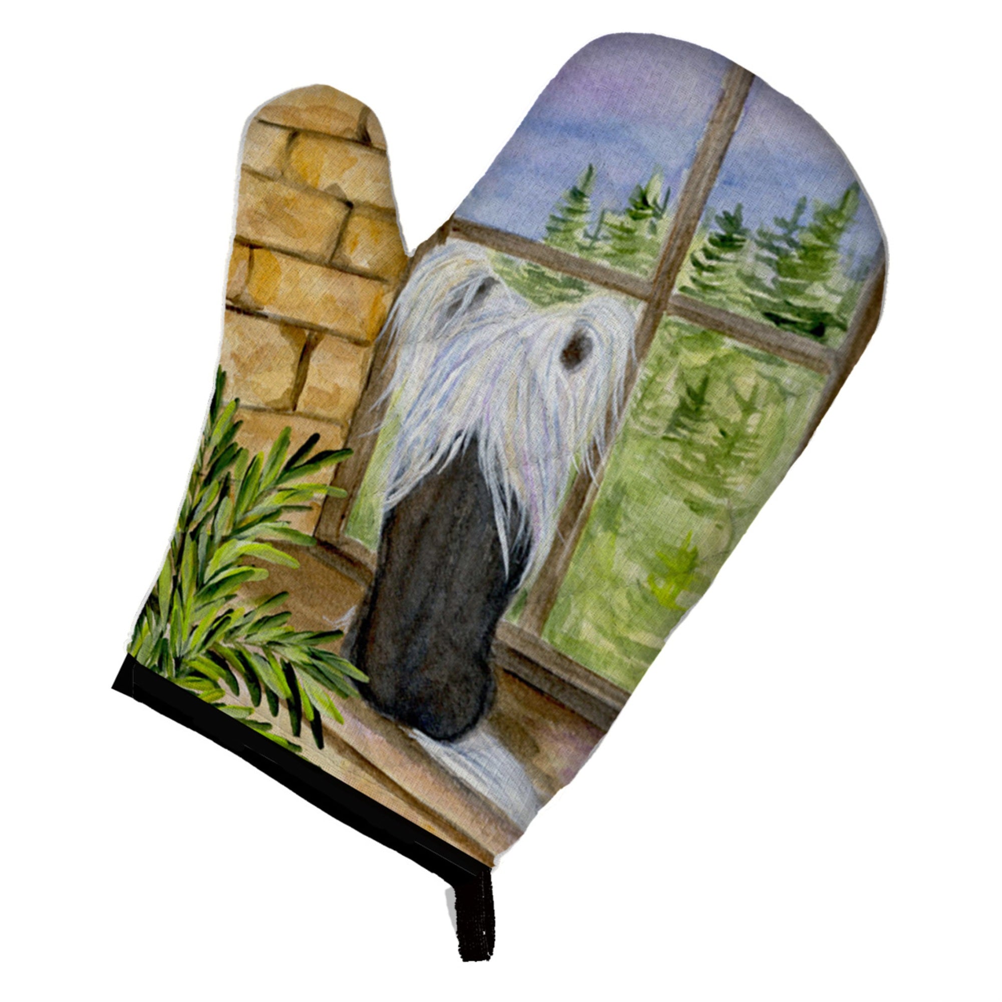 'Caroline'S Treasures Ss8121Ovmt Chinese Crested Oven Mitt, 12'''' By 8.5'''', Multicolor''