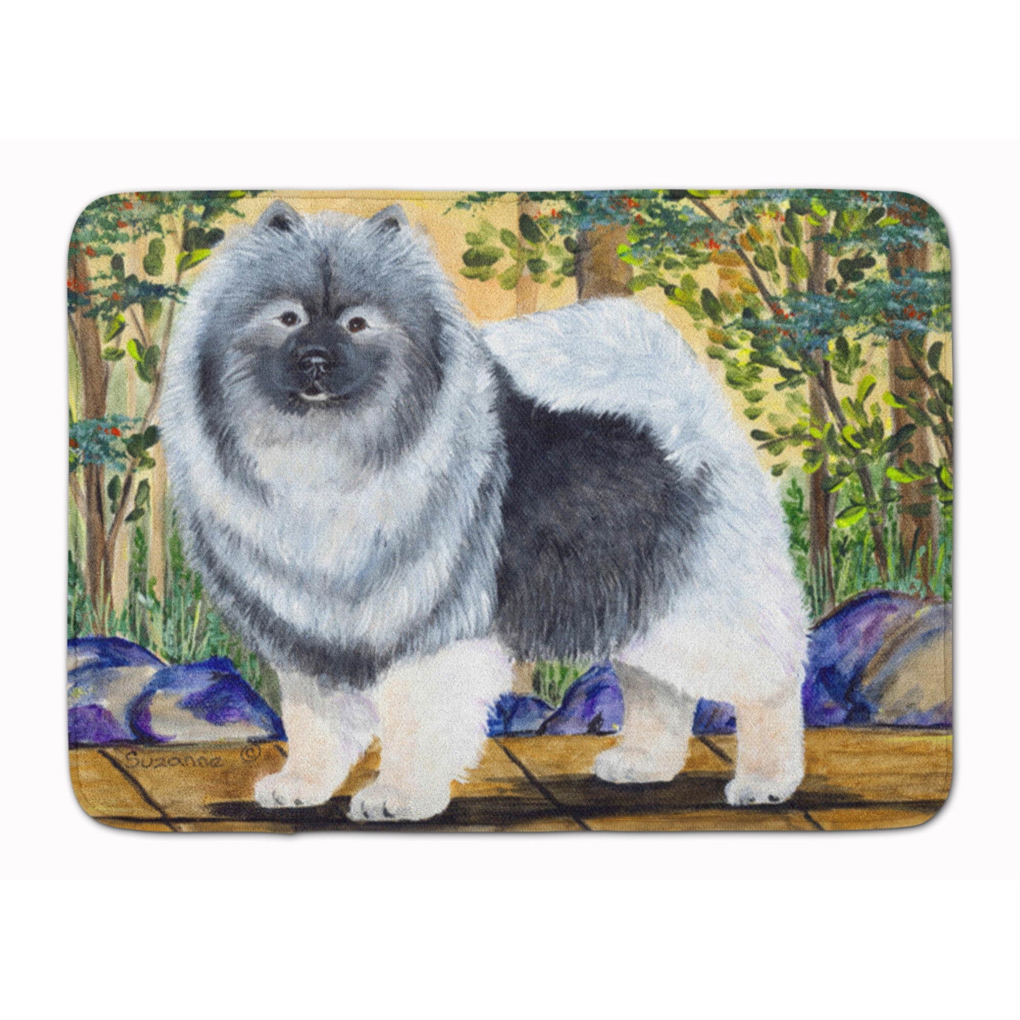 'Caroline'S Treasures Keeshond Floor Mat, 19'''' X 27'''', Multicolor''