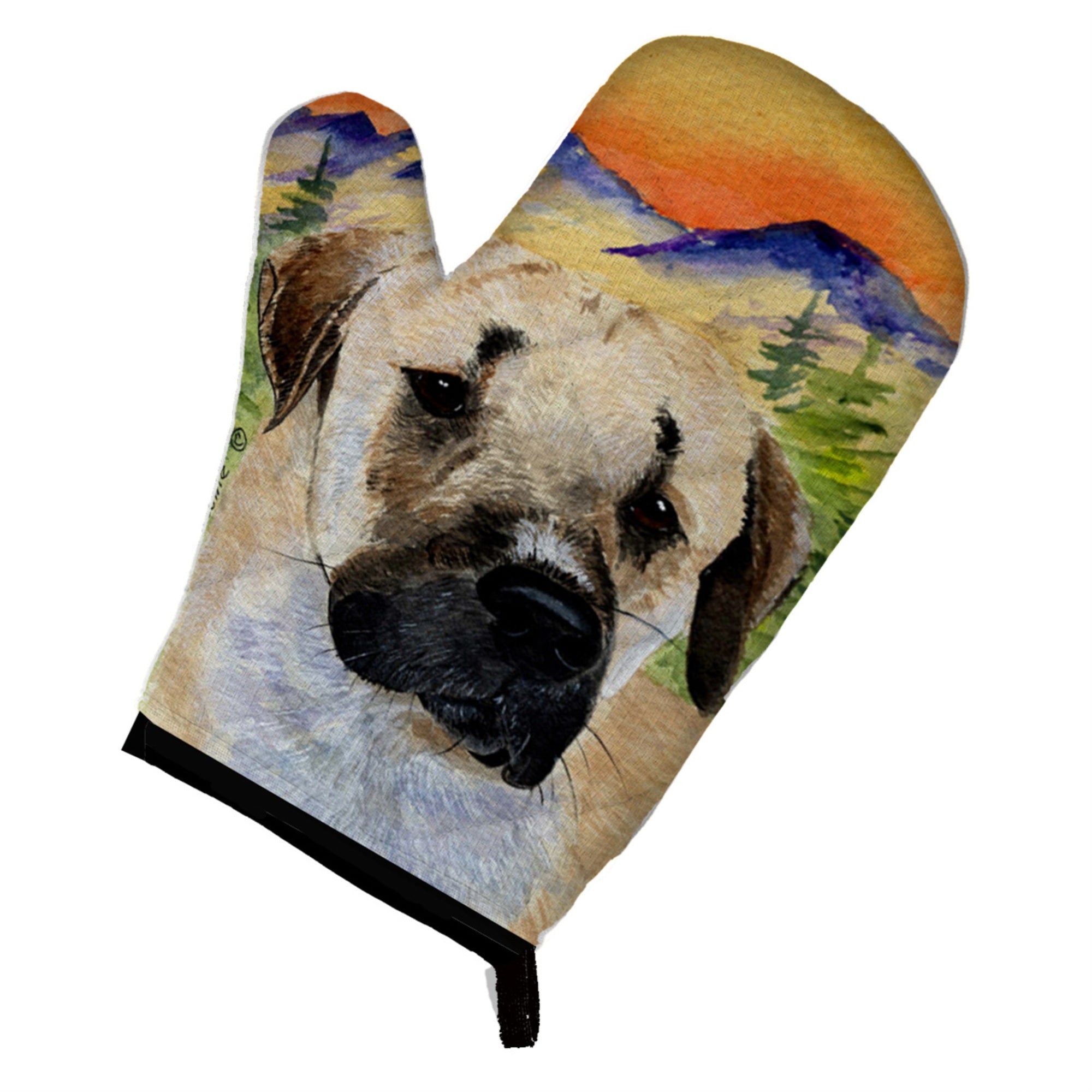 'Caroline'S Treasures Ss8197Ovmt Anatolian Shepherd Oven Mitt, 12'''' By 8.5'''', Multicolor''