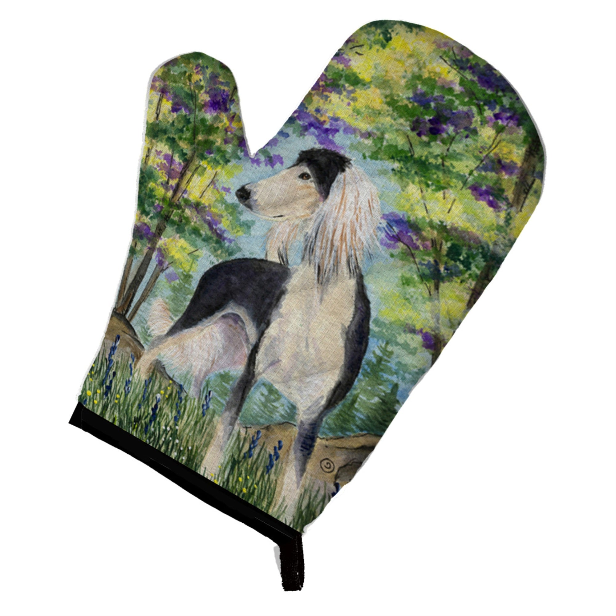 'Caroline'S Treasures Ss8200Ovmt Saluki Oven Mitt, 12'''' By 8.5'''', Multicolor''
