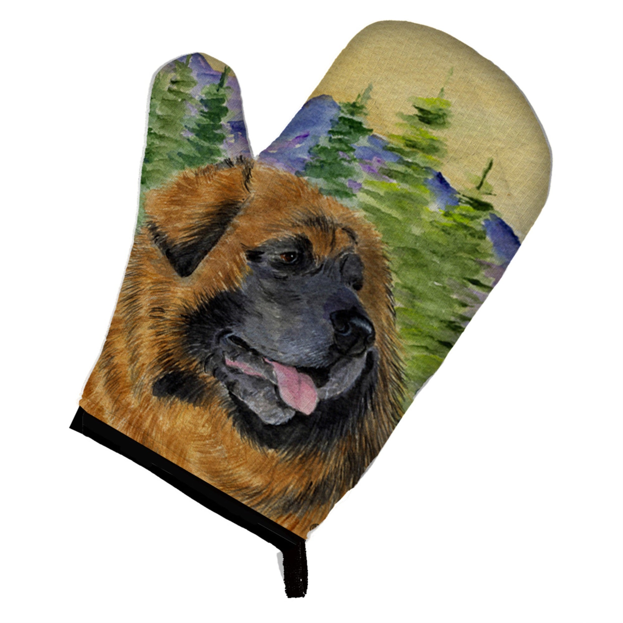 'Caroline'S Treasures Ss8202Ovmt Leonberger Oven Mitt, 12'''' By 8.5'''', Multicolor''