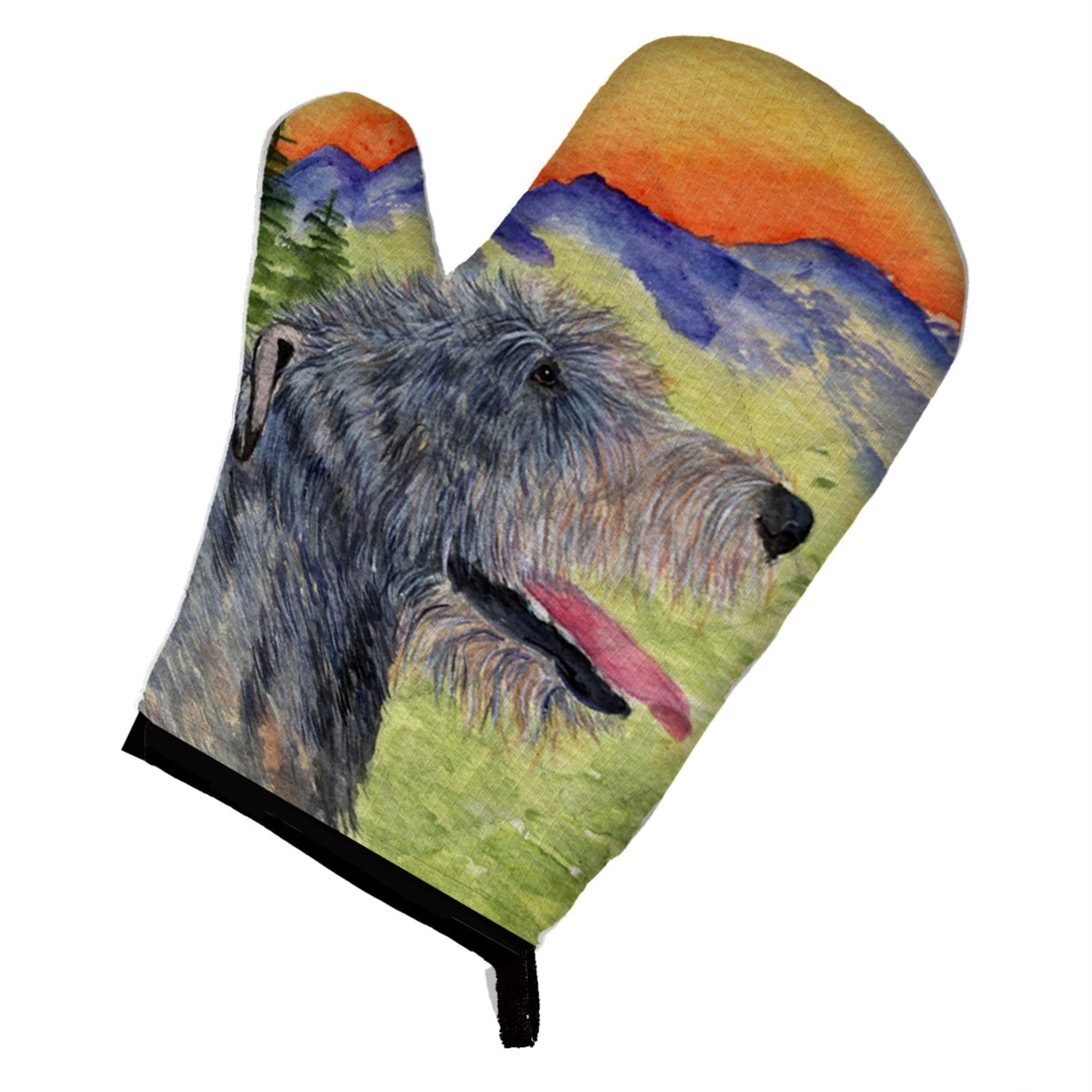 'Caroline'S Treasures Ss8209Ovmt Irish Wolfhound Oven Mitt, 12'''' By 8.5'''', Multicolor''