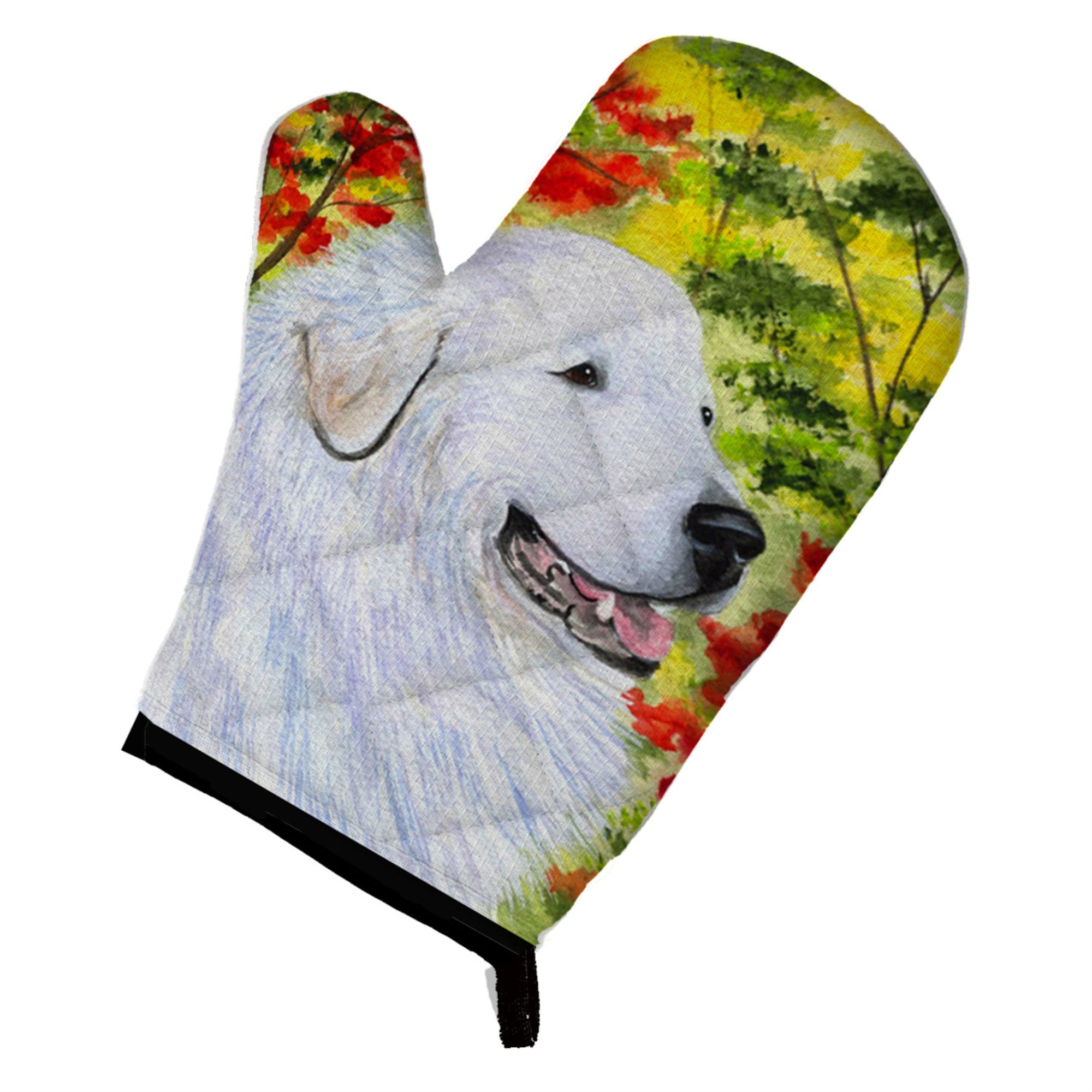'Caroline'S Treasures Ss8235Ovmt Great Pyrenees Oven Mitt, 12'''' By 8.5'''', Multicolor''