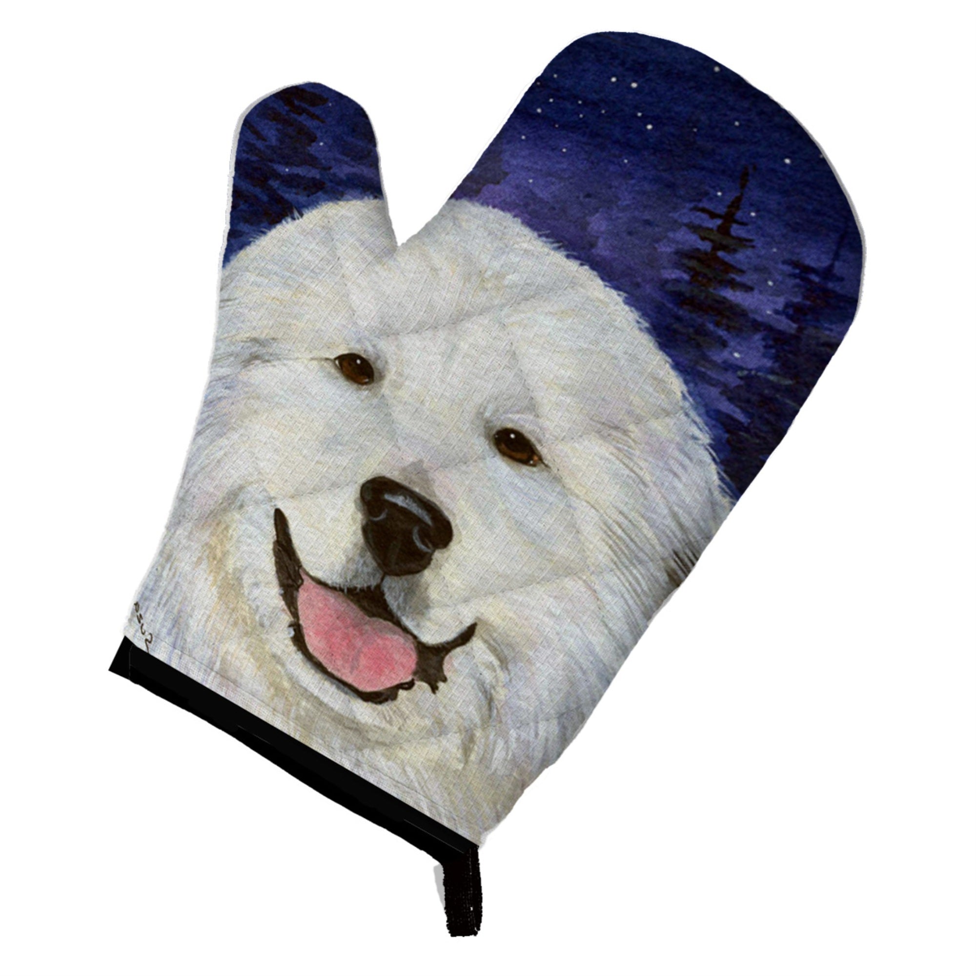 'Caroline'S Treasures Ss8242Ovmt Great Pyrenees Oven Mitt, 12'''' By 8.5'''', Multicolor''