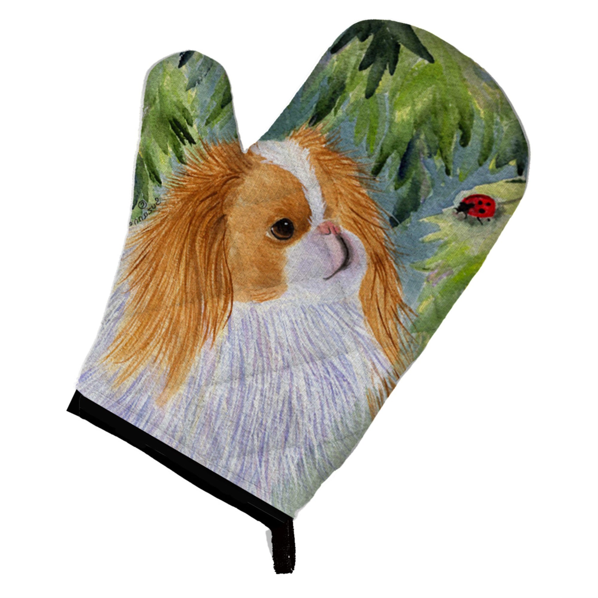 'Caroline'S Treasures Ss8260Ovmt Japanese Chin Oven Mitt, 12'''' By 8.5'''', Multicolor''