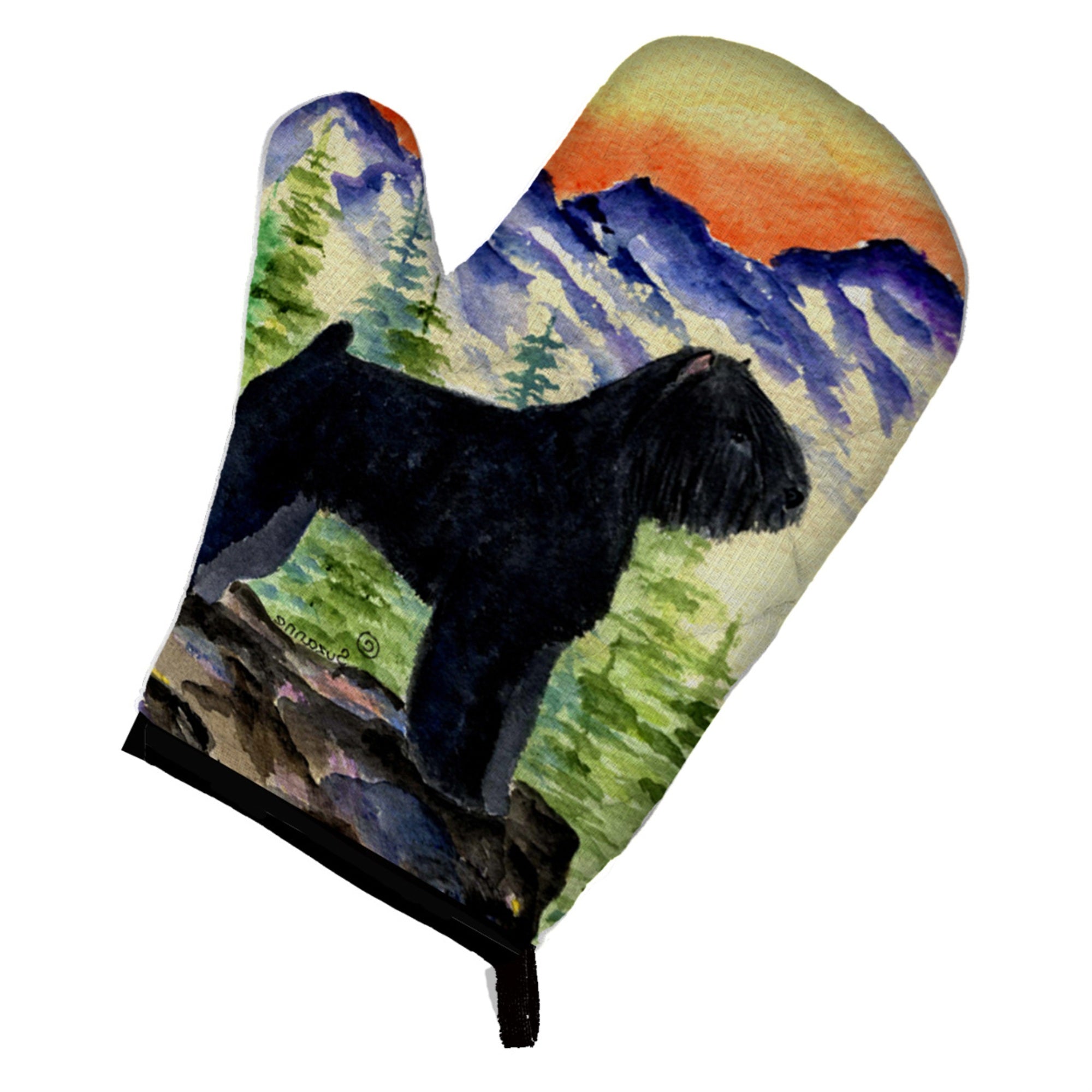 'Caroline'S Treasures Ss8286Ovmt Bouvier Des Flandres Oven Mitt, 12'''' By 8.5'''', Multicolor''