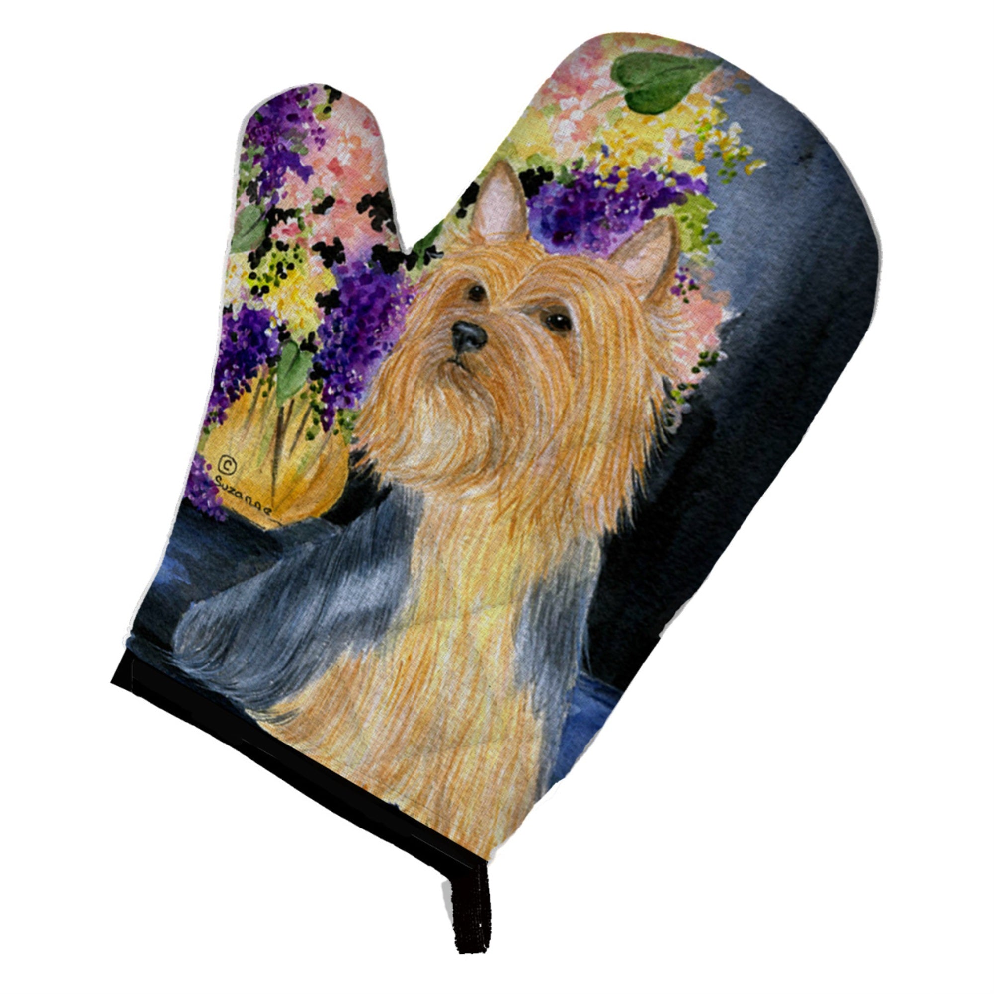 'Caroline'S Treasures Ss8293Ovmt Silky Terrier Oven Mitt, 12'''' By 8.5'''', Multicolor''