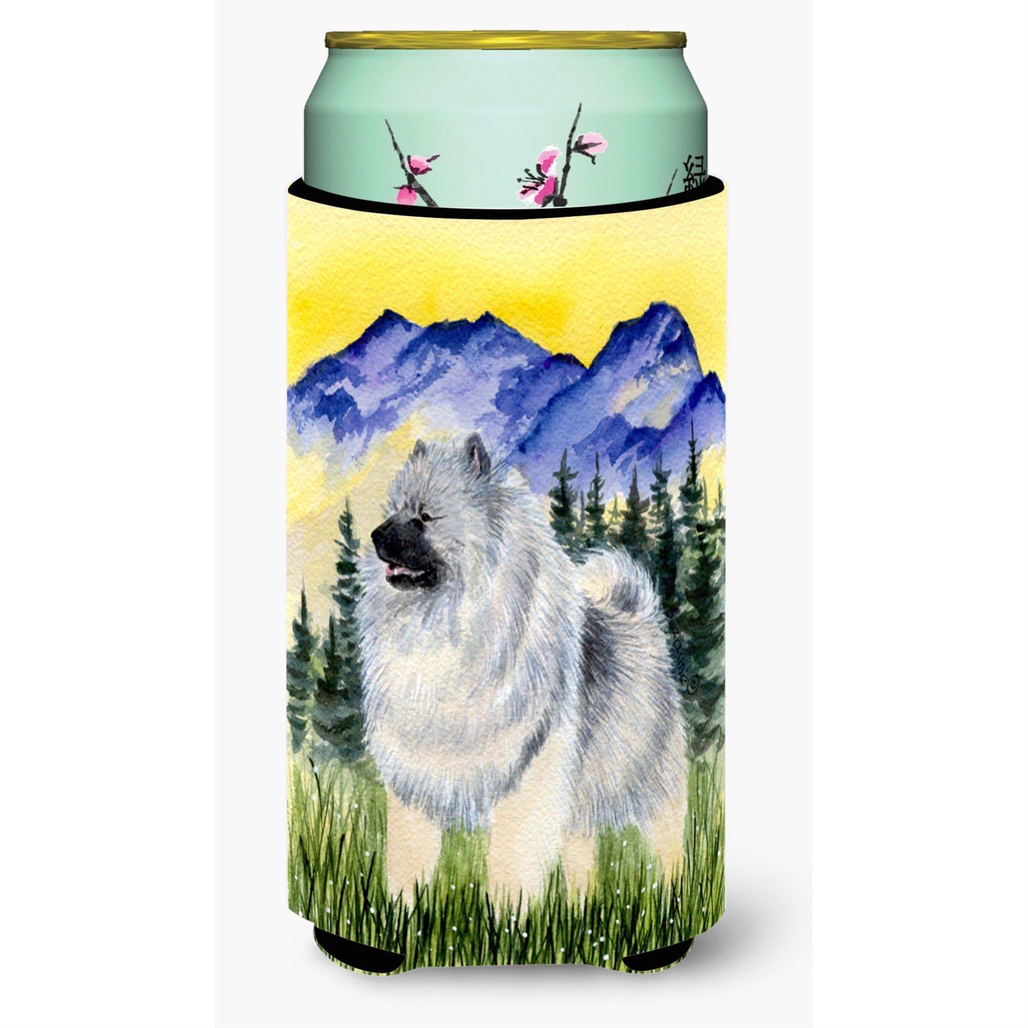 Keeshond  Tall Boy Beverage Insulator Beverage Insulator Hugger