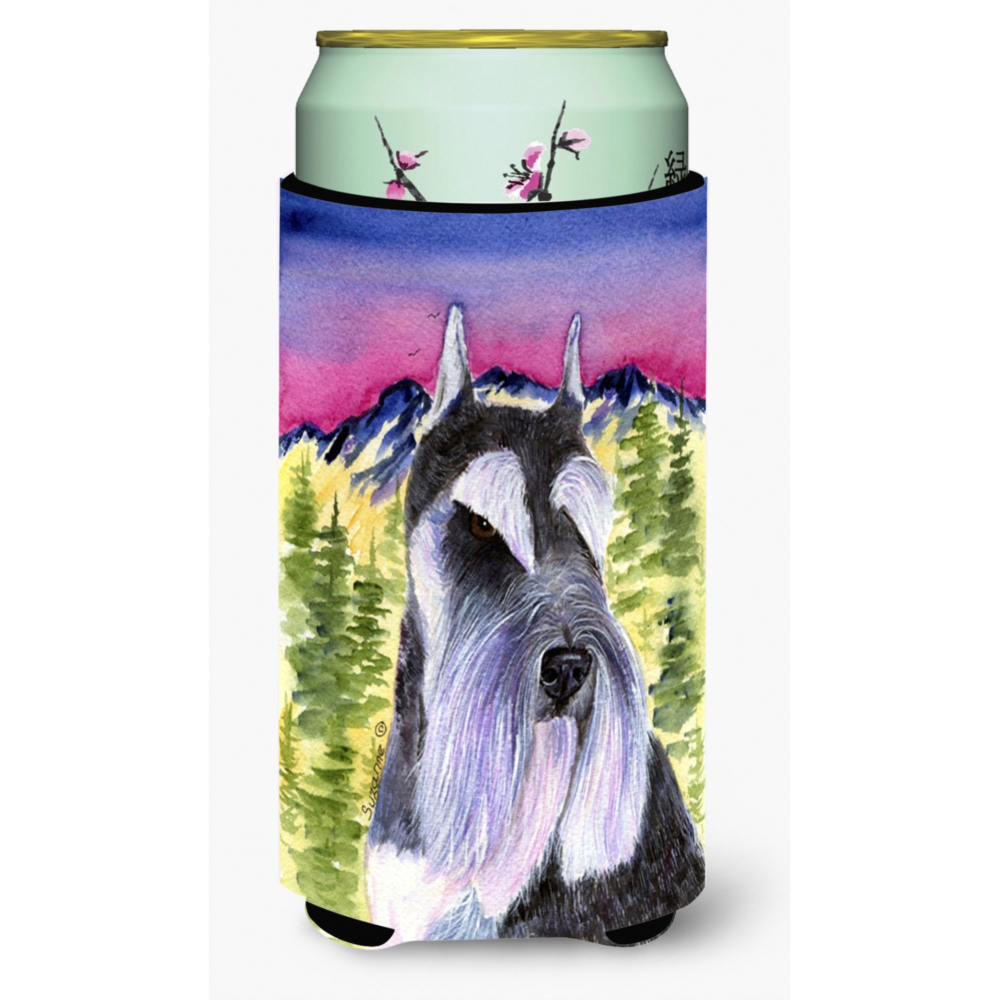 Schnauzer  Tall Boy Beverage Insulator Beverage Insulator Hugger