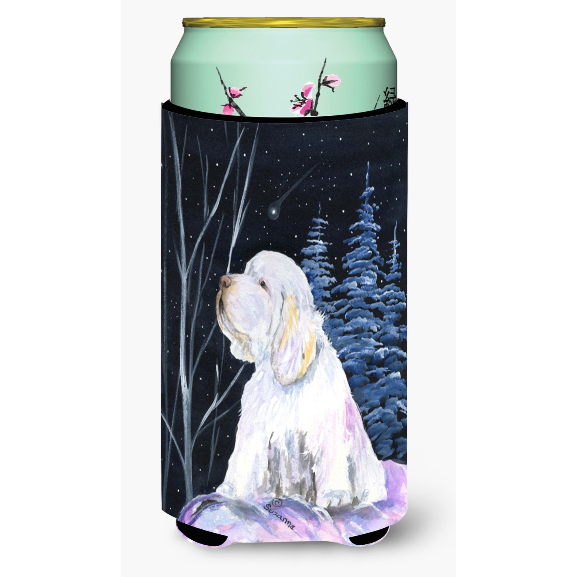 Clumber Spaniel  Tall Boy Beverage Insulator Beverage Insulator Hugger