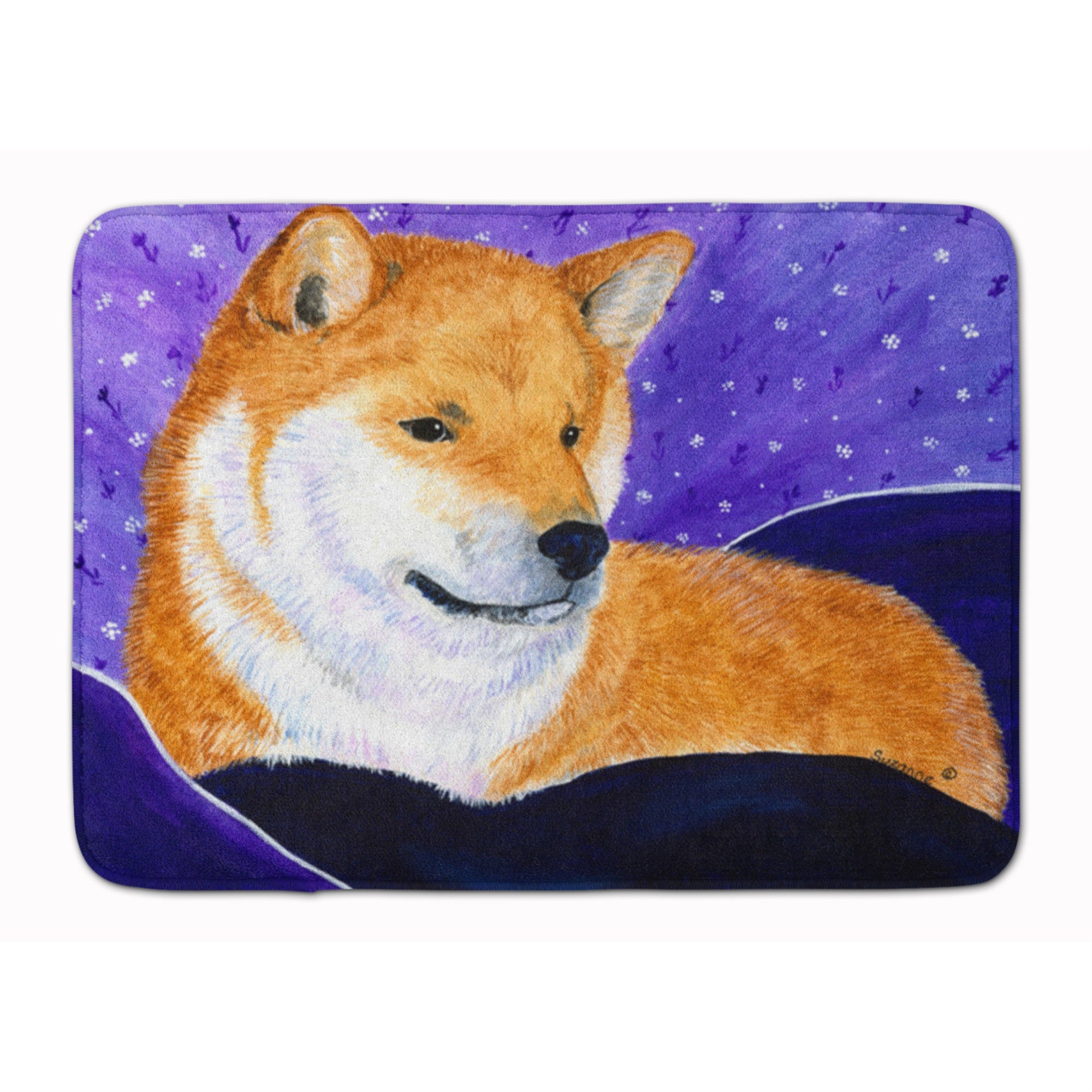 'Caroline'S Treasures Shiba Inu Floor Mat, 19'''' X 27'''', Multicolor''