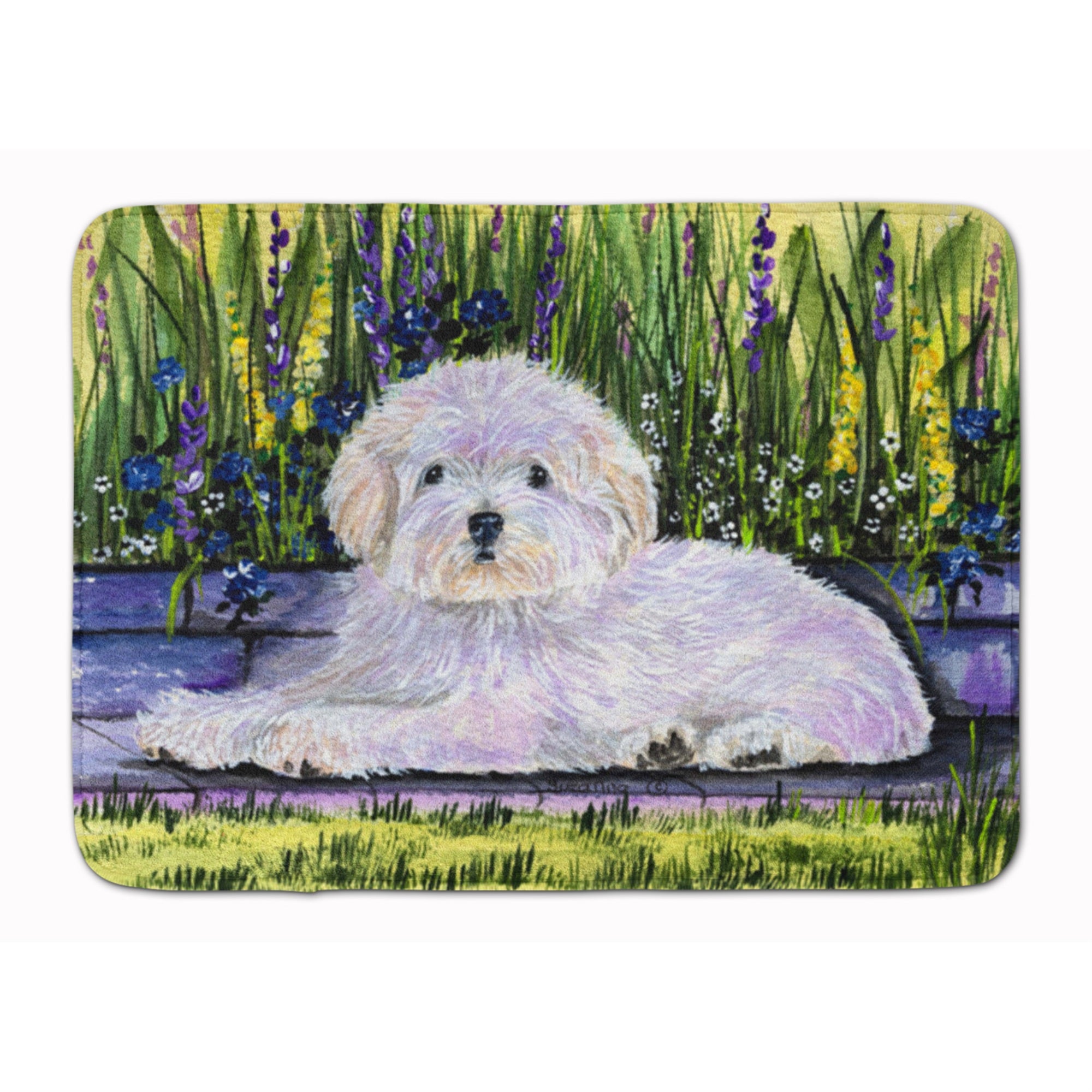 'Caroline'S Treasures Coton De Tulear Floor Mat, 19'''' X 27'''', Multicolor''
