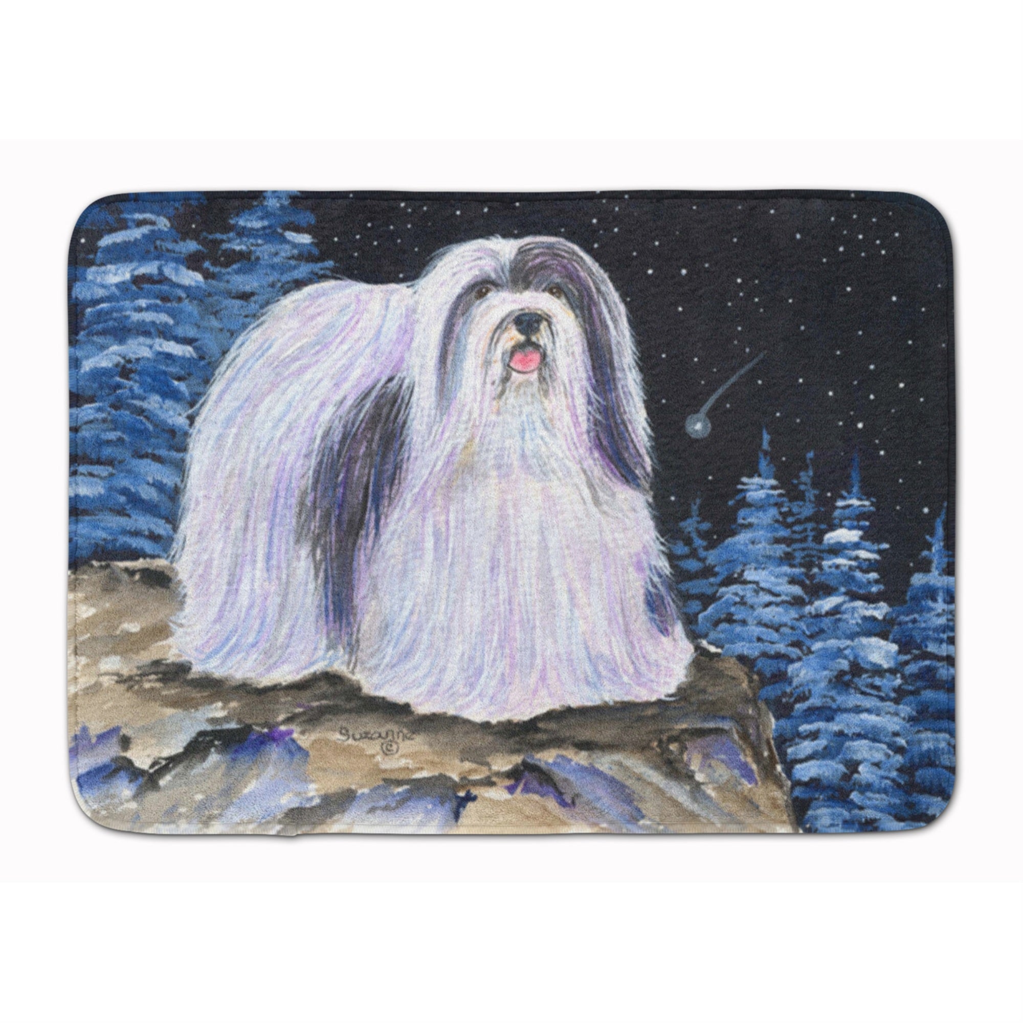 'Caroline'S Treasures Starry Night Havanese Floor Mat, 19'''' X 27'''', Multicolor''