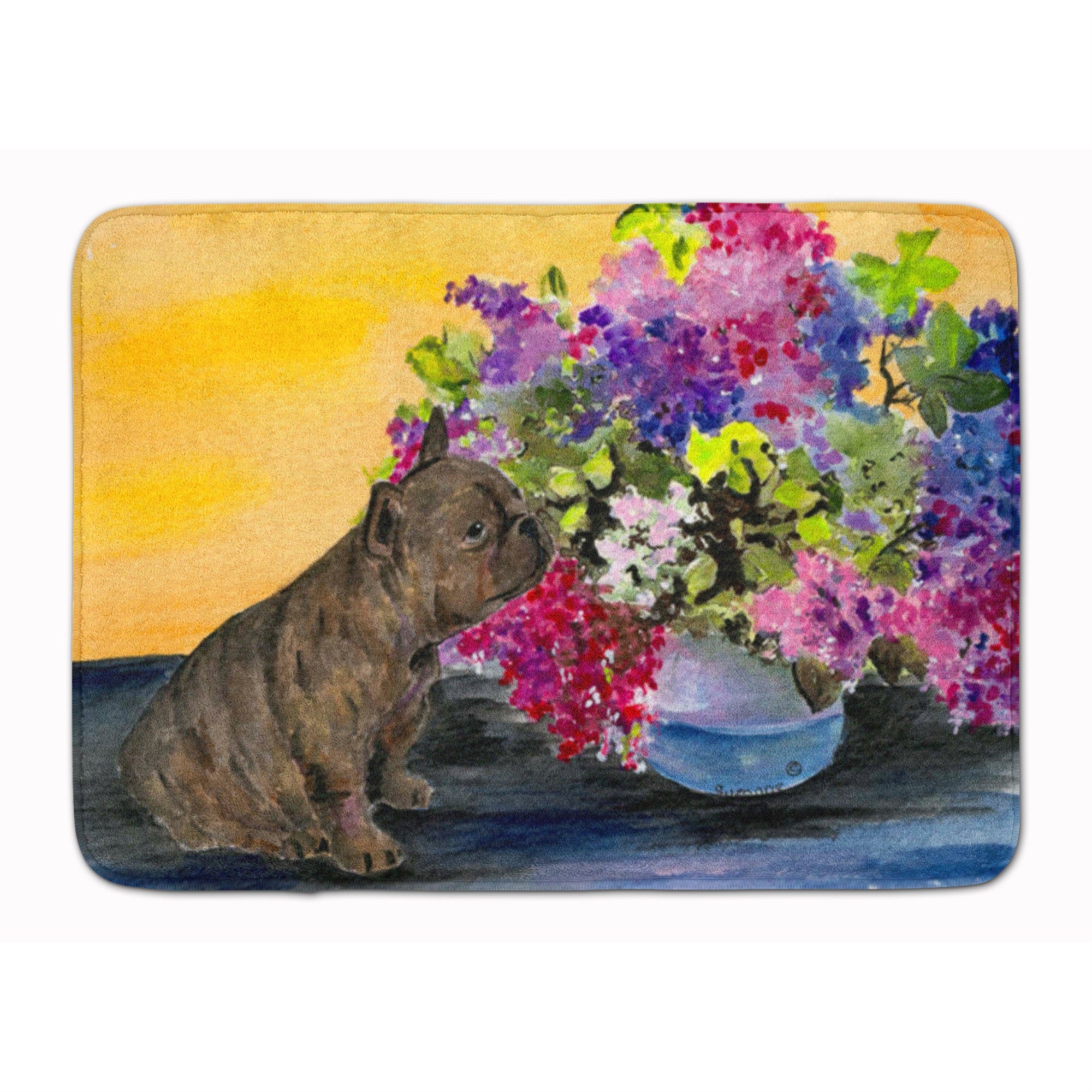 Carolines Treasures French Bulldog Floor Mat, 19 x 27, Multicolor