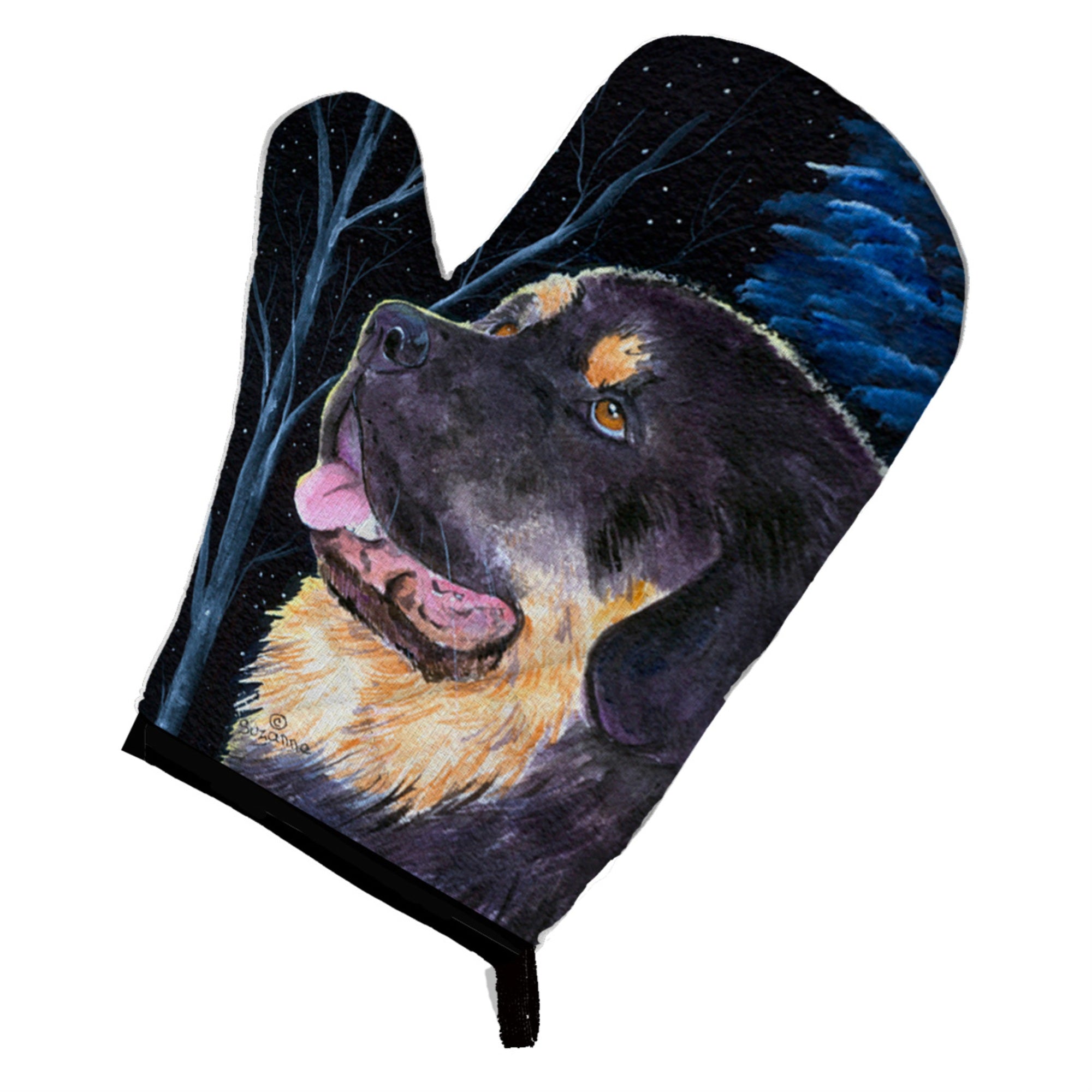 'Caroline'S Treasures Ss8552Ovmt Starry Night Tibetan Mastiff Oven Mitt, 12'''' By 8.5'''', Multicolor''