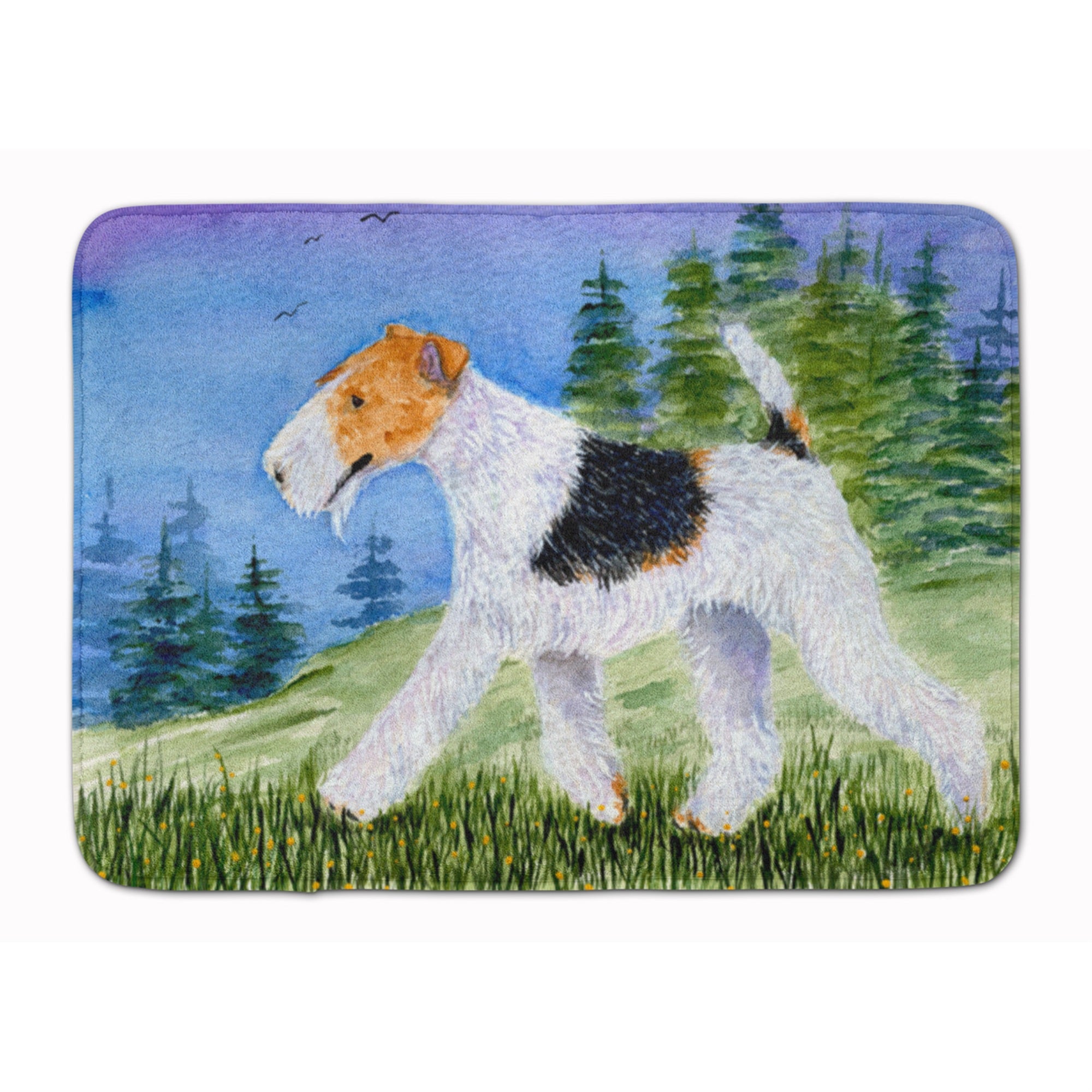 'Caroline'S Treasures Fox Terrier Floor Mat, 19'''' X 27'''', Multicolor''