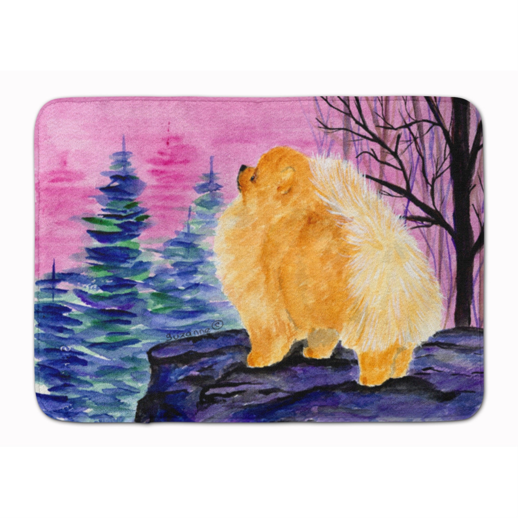 Carolines Treasures Pomeranian Floor Mat, 19 x 27, Multicolor
