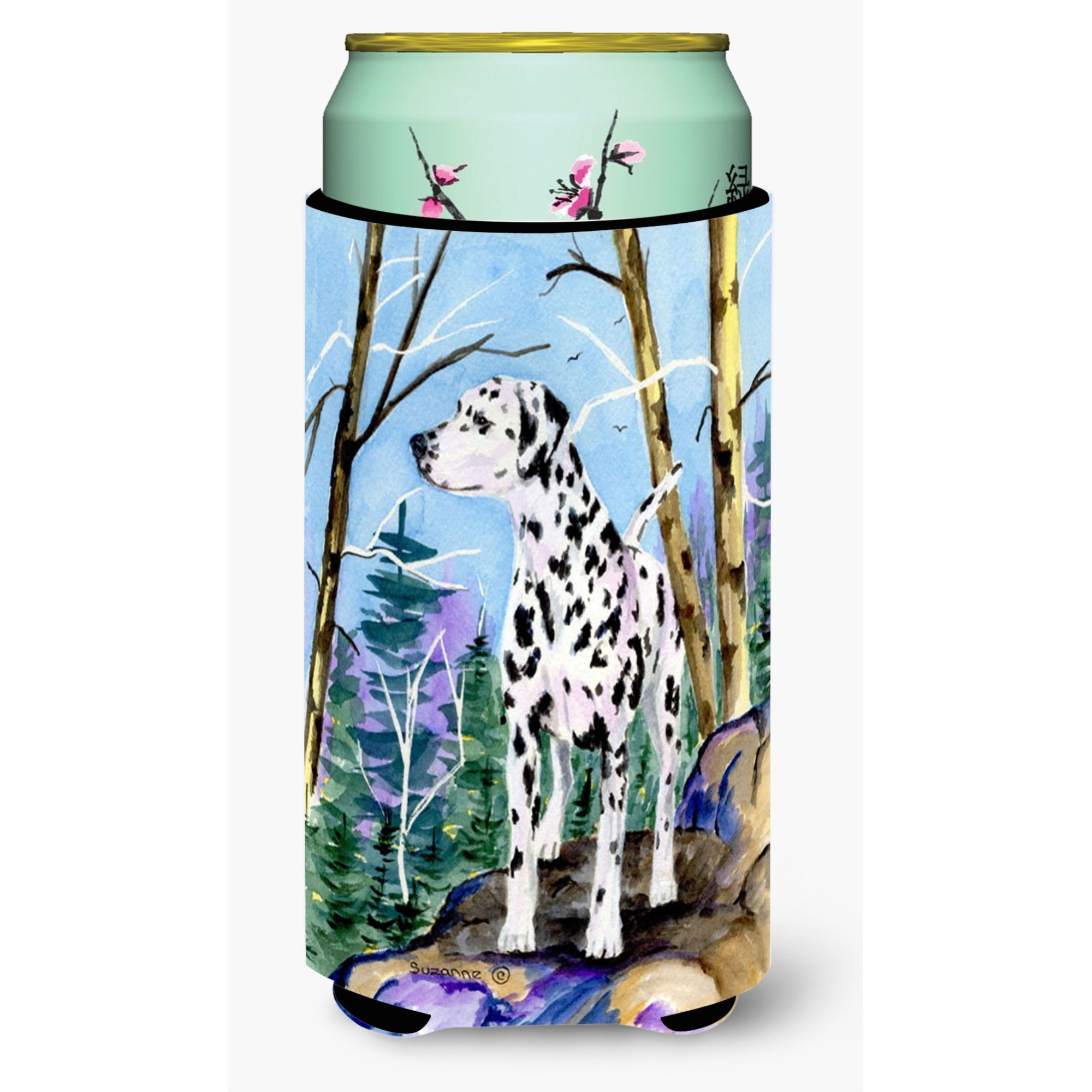 Dalmatian  Tall Boy Beverage Insulator Beverage Insulator Hugger