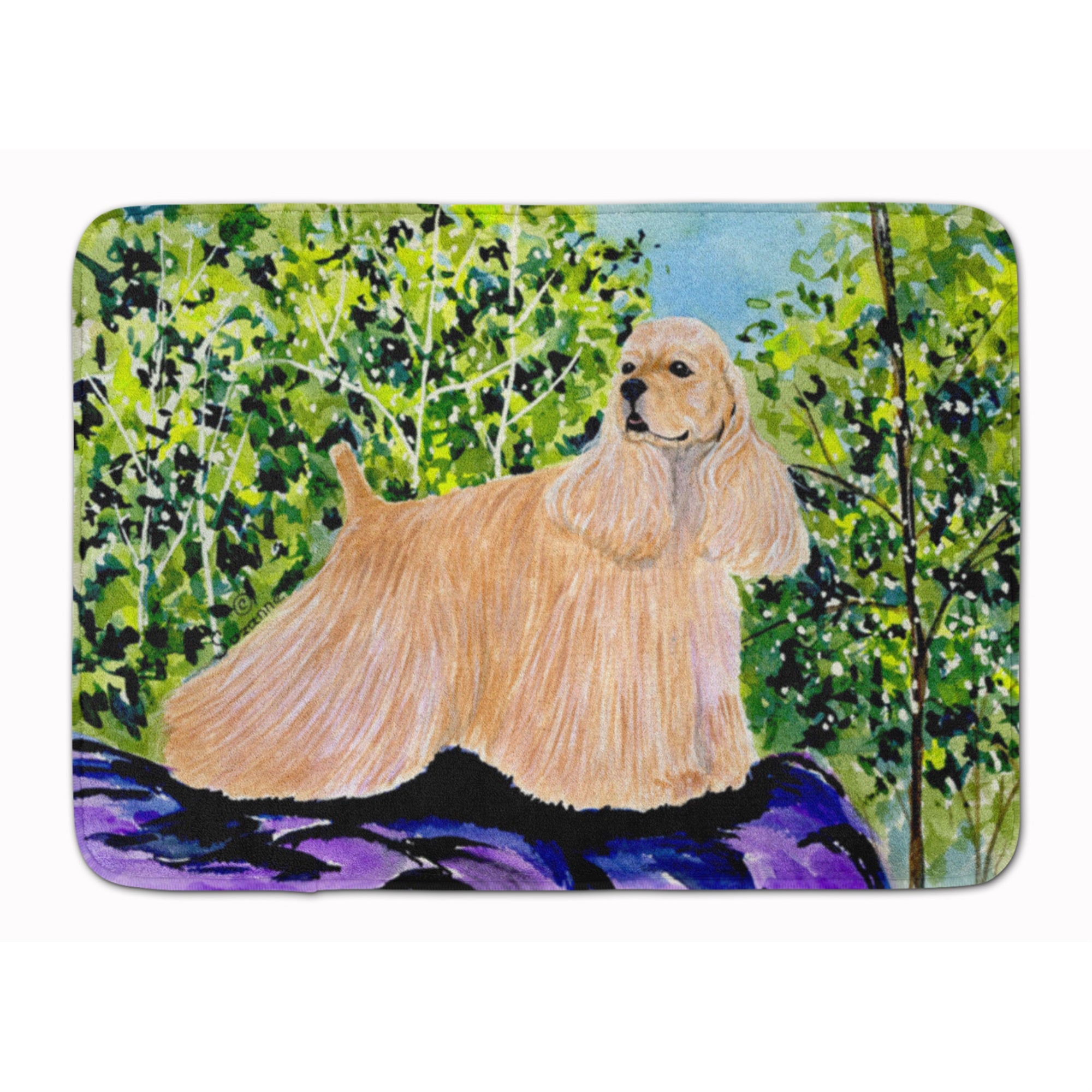 'Caroline'S Treasures Cocker Spaniel Floor Mat, 19'''' X 27'''', Multicolor''