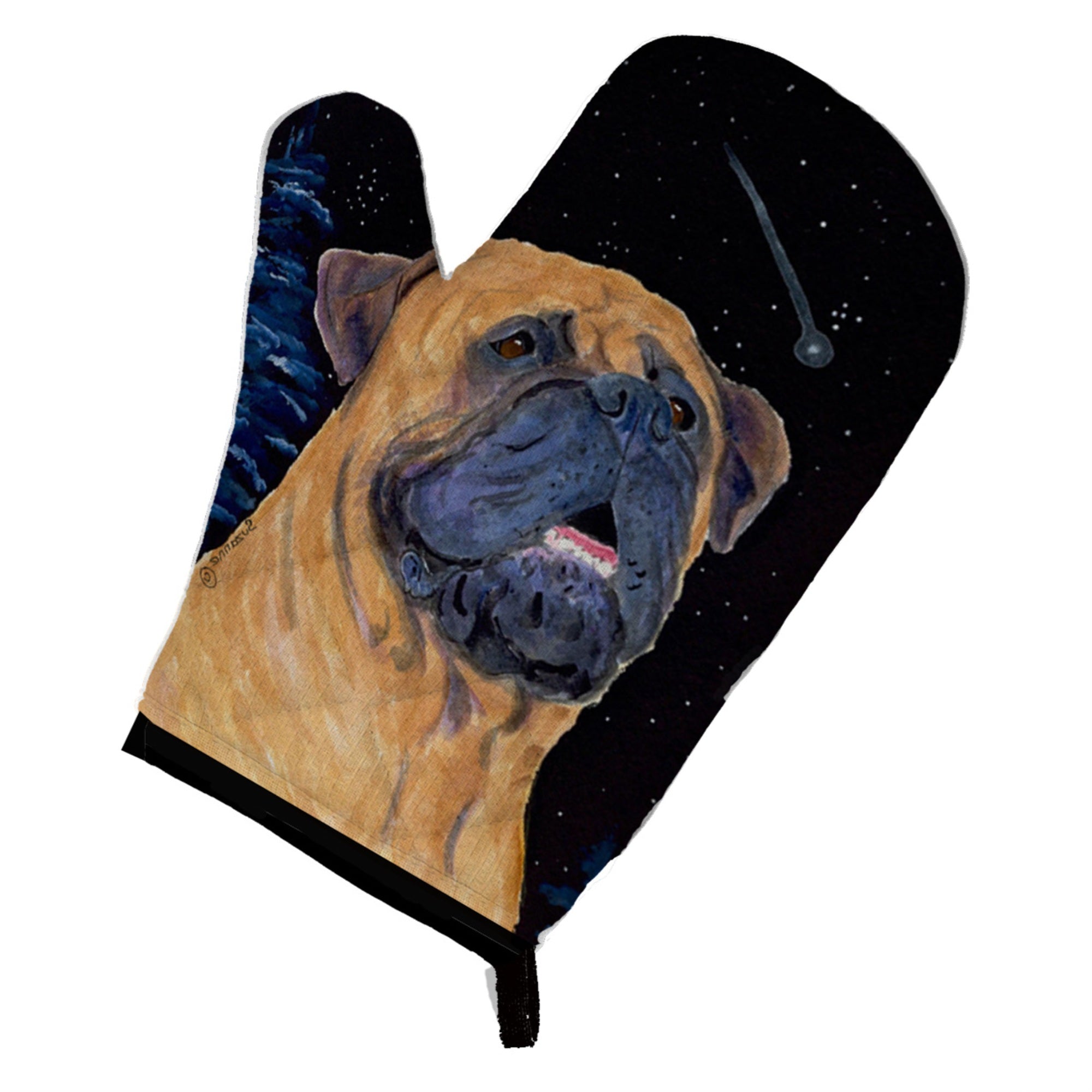 'Caroline'S Treasures Ss8672Ovmt Bullmastiff Oven Mitt, 12'''' By 8.5'''', Multicolor''
