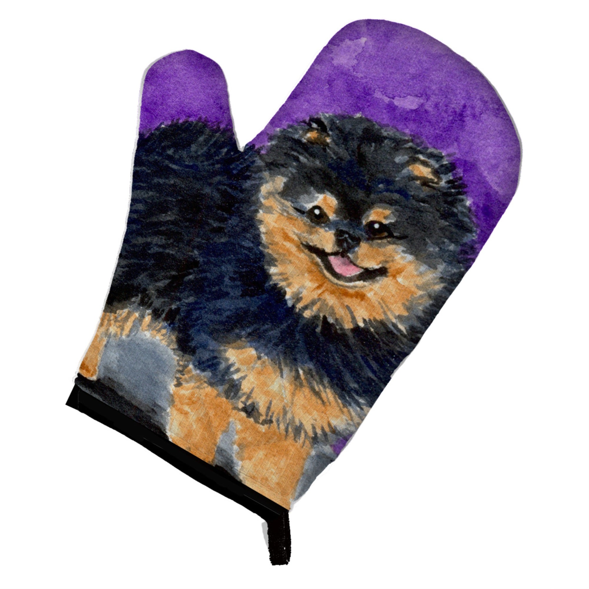 'Caroline'S Treasures Ss8687Ovmt Pomeranian Oven Mitt, 12'''' By 8.5'''', Multicolor''