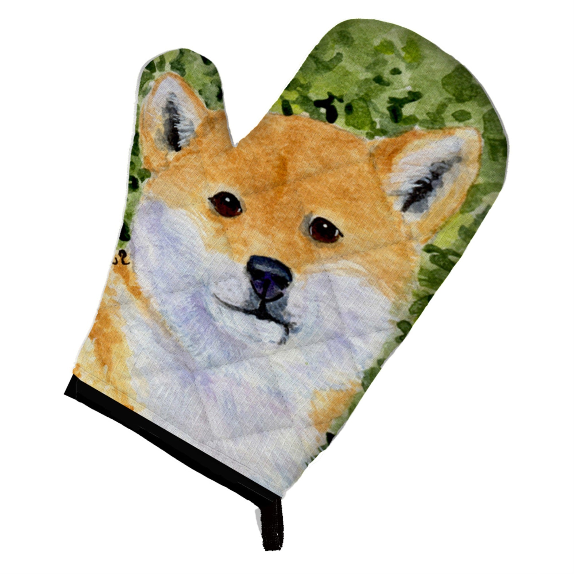'Caroline'S Treasures Ss8719Ovmt Shiba Inu Oven Mitt, 12'''' By 8.5'''', Multicolor''