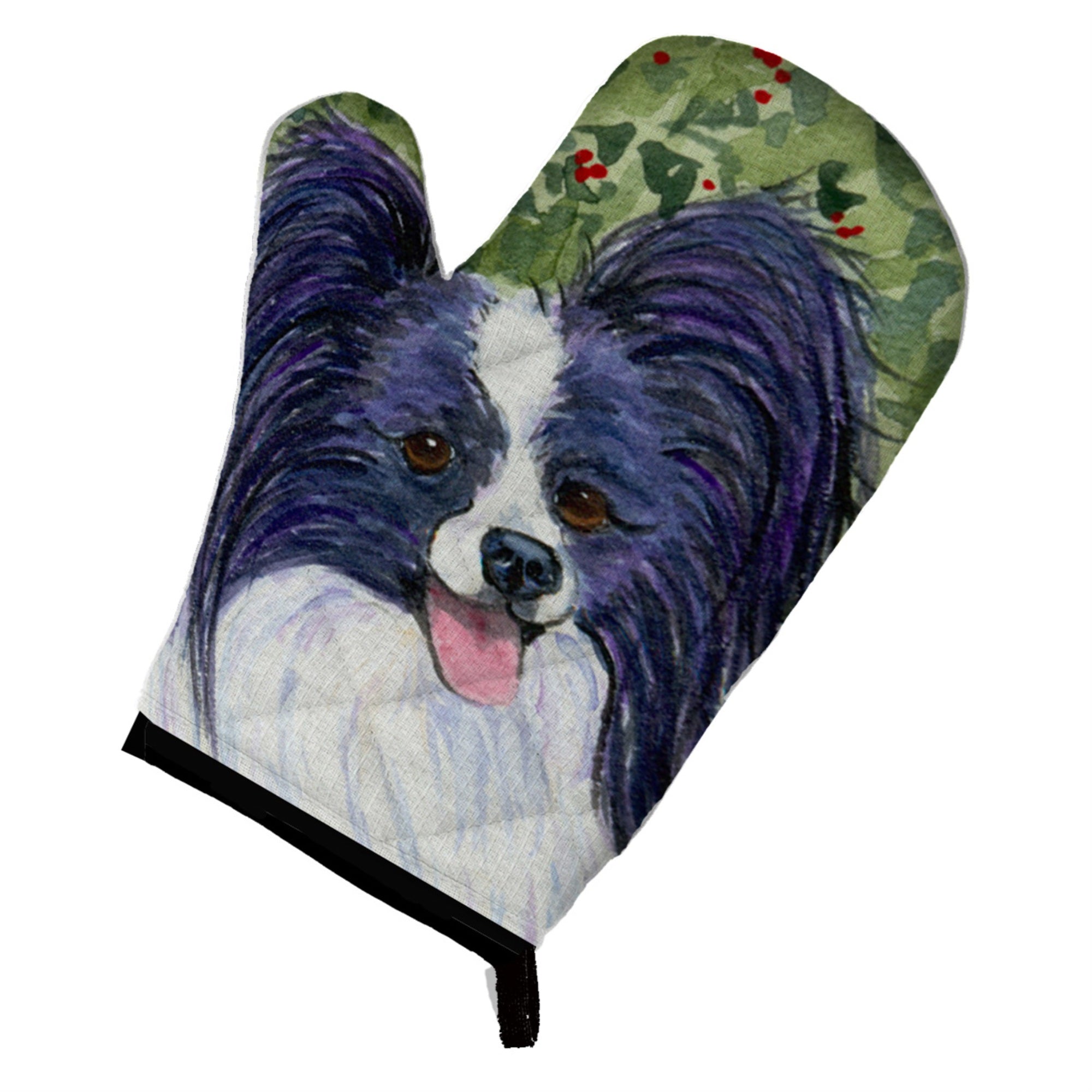 'Caroline'S Treasures Ss8811Ovmt Papillon Oven Mitt, 12'''' By 8.5'''', Multicolor''