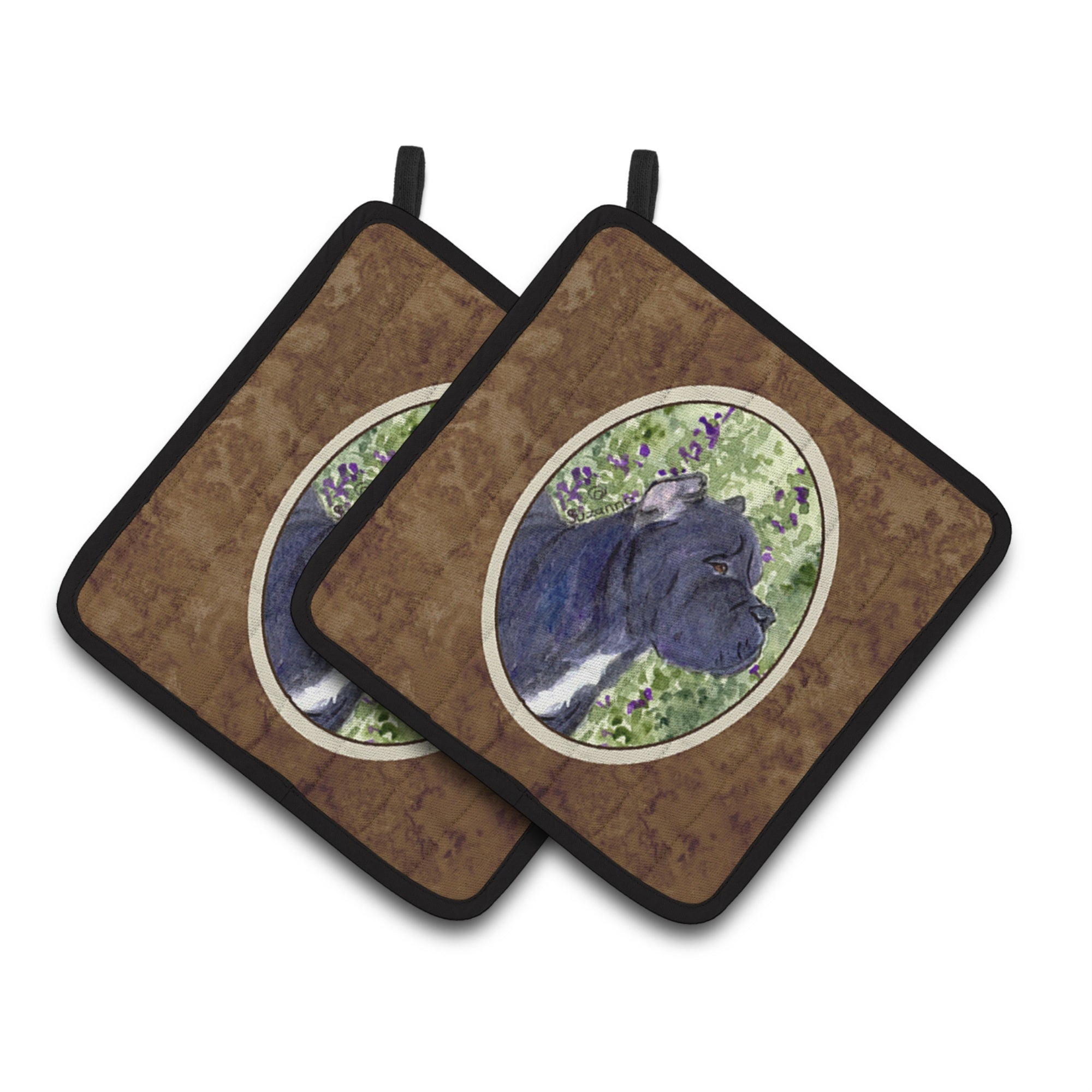 'Caroline'S Treasures Cane Corso Pair Of Pot Holders Ss8841Pthd, 7.5Hx7.5W, Multicolor''