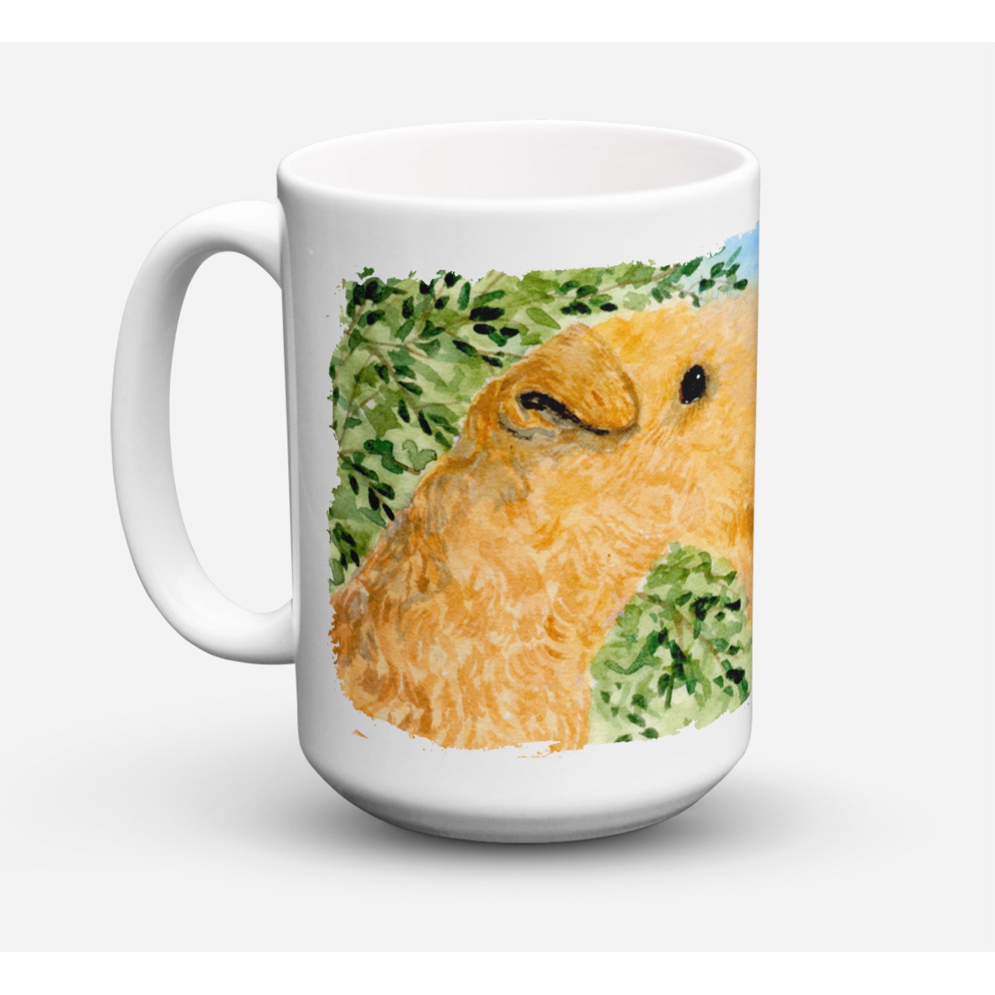 Carolines Treasures SS8888CM15 Lakeland Terrier Microwavable Ceramic Coffee Mug 15 oz Multicolor