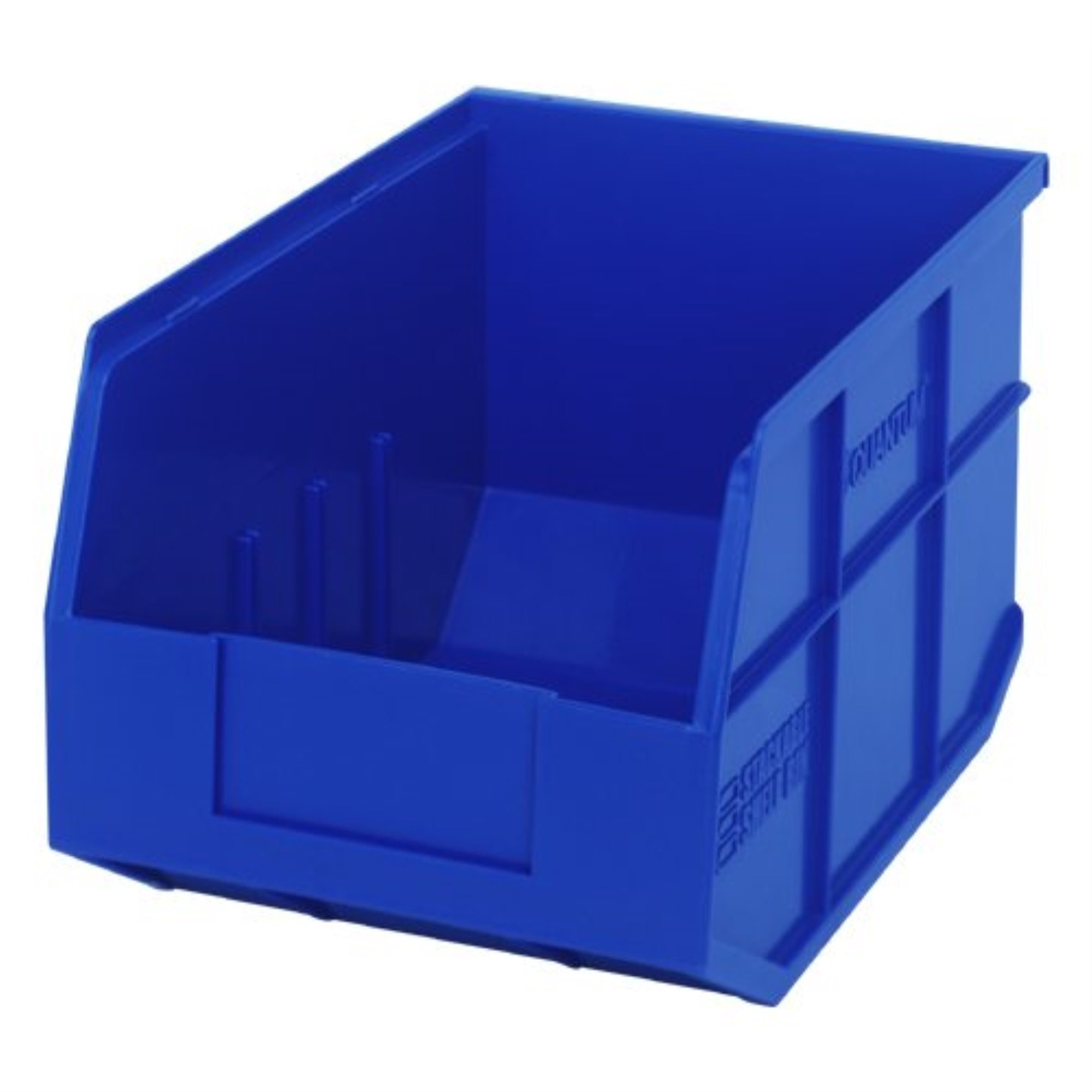 Stackable Shelf Bin, 12W X 8-1/4D X 7H, Autoclavable Up To 250F, Polypropylene, Blue, Made In Usa