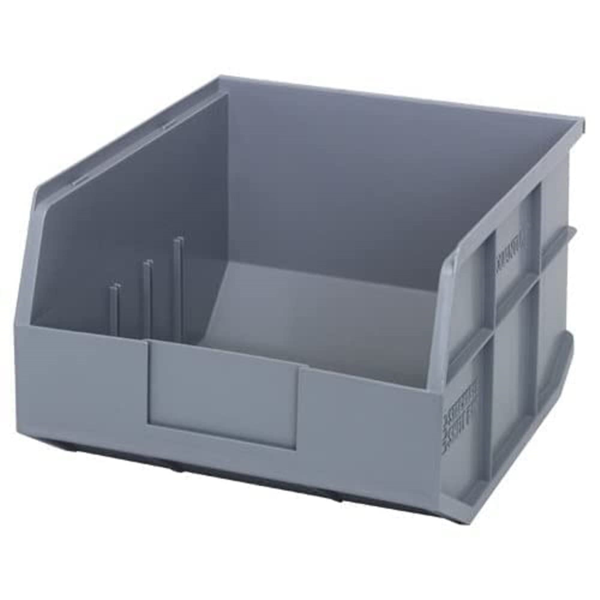 Stackable Shelf Bin, 12W X 11D X 7H, Autoclavable Up To 250F, Polypropylene, Blue, Made In Usa