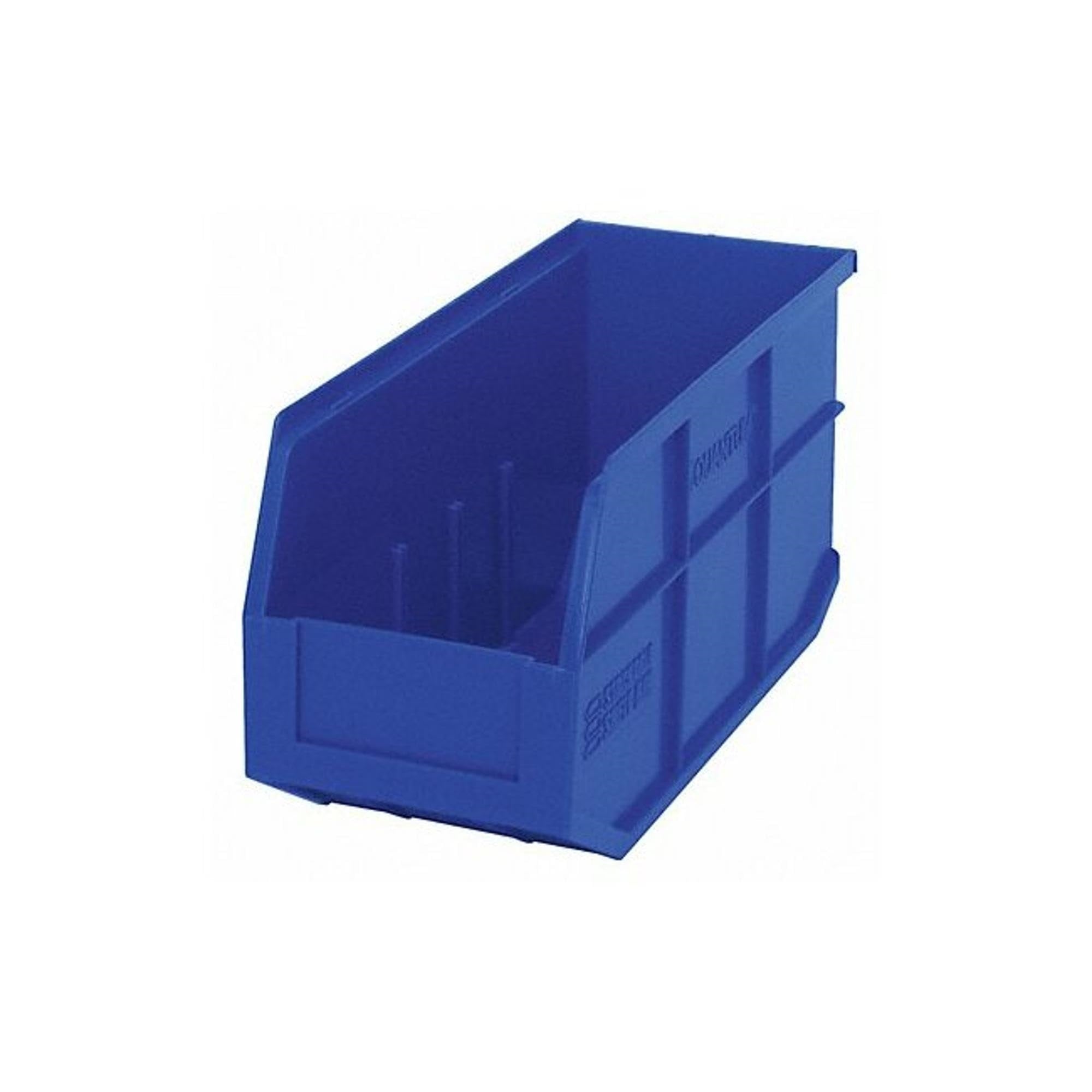 Stackable Shelf Bin, 14W X 6D X 7H, Autoclavable Up To 250F, Polypropylene, Blue, Made In Usa