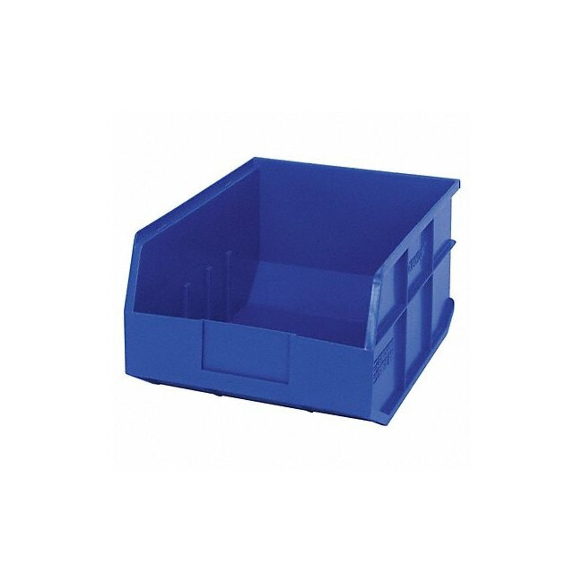 Stackable Shelf Bin, 14W X 11D X 7H, Autoclavable Up To 250F, Polypropylene, Blue, Made In Usa
