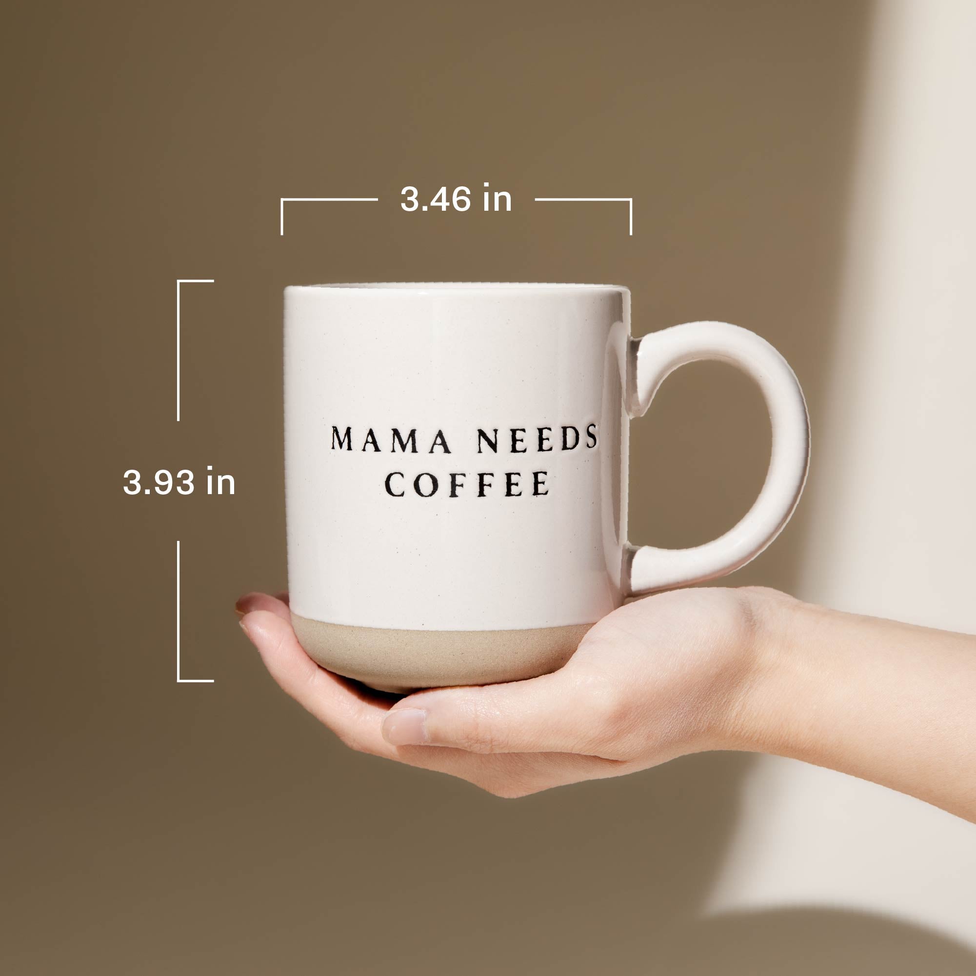 Heart 14 oz Stoneware Coffee Mug