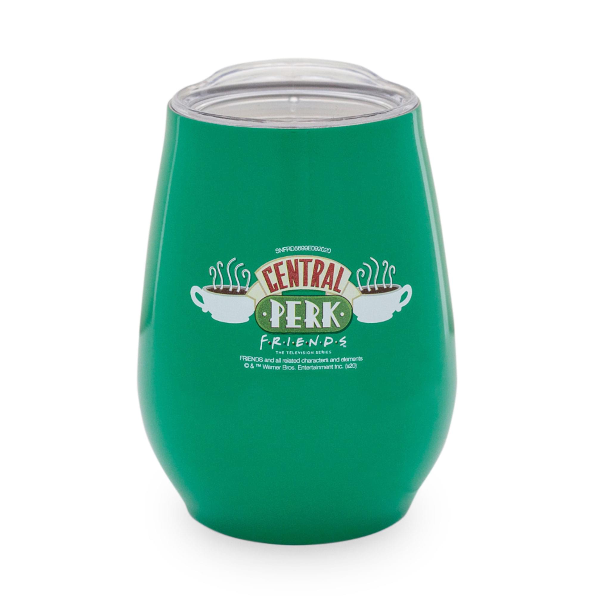 Friends Central Perk Double-Walled Stainless Steel Tumbler  Holds 10 Ounces