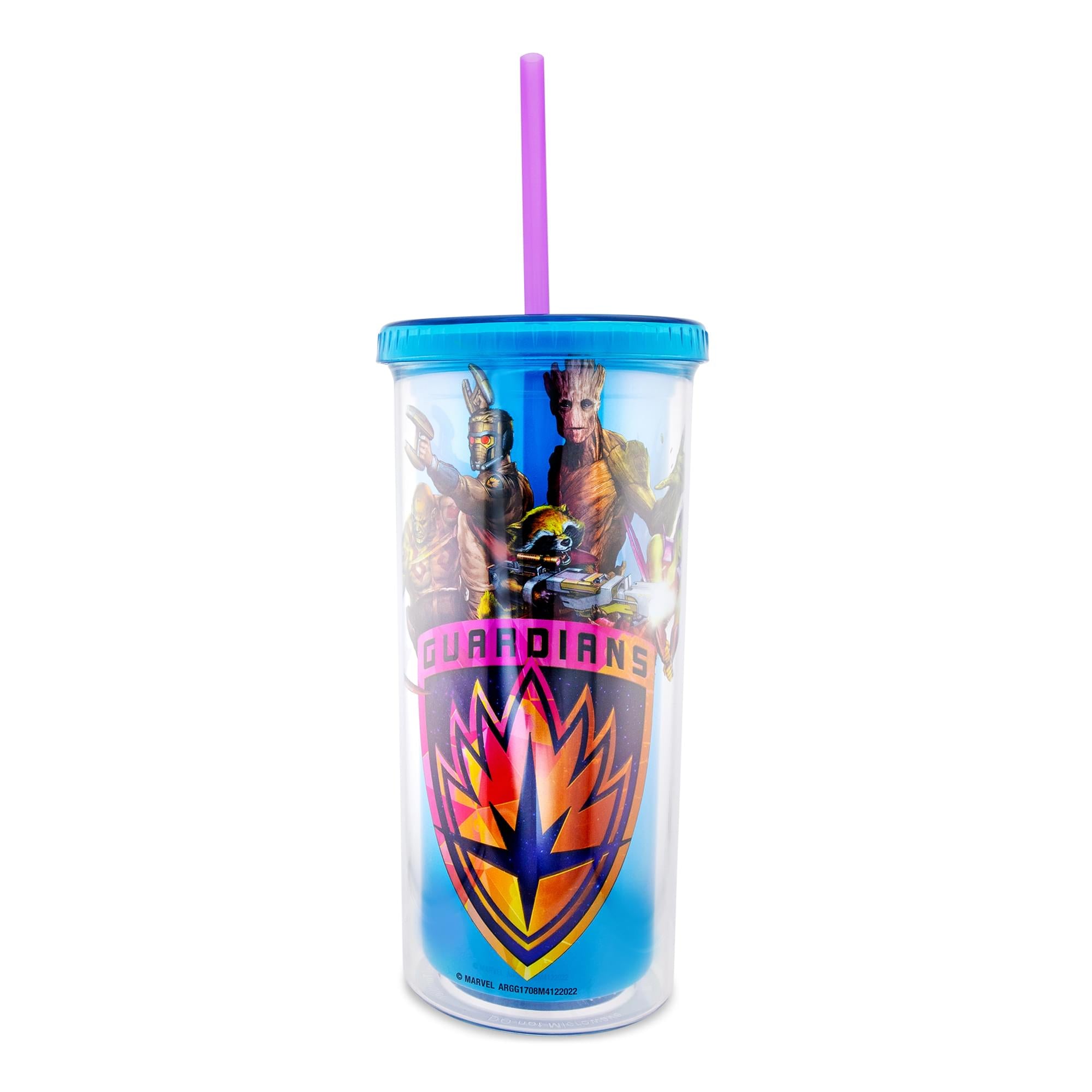 Marvel Studios Guardians Of The Galaxy Color-Changing Plastic Tumbler  20 Ounce