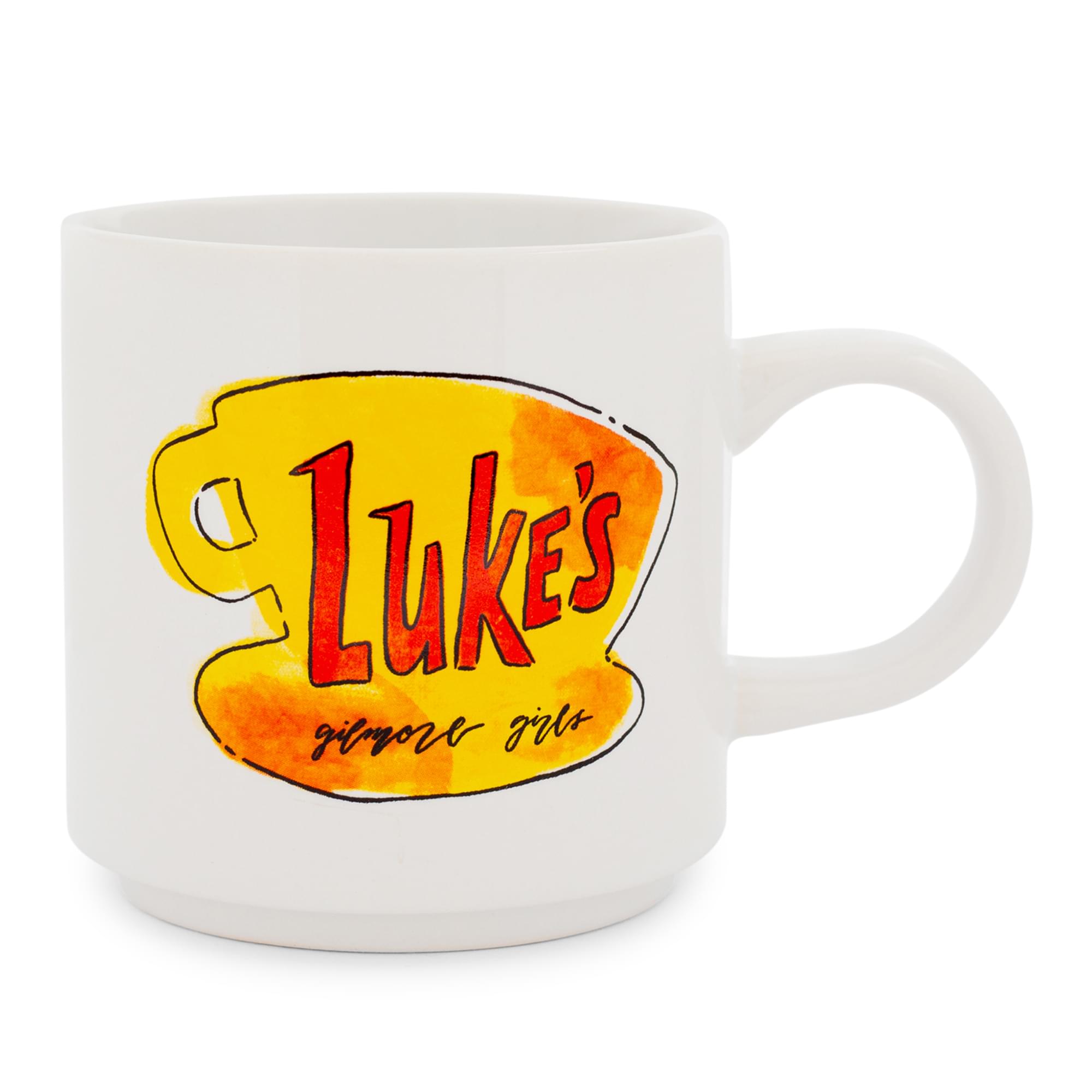 Gilmore Girls Lukes Diner Single Stackable Ceramic Mug  Holds 13 Ounces