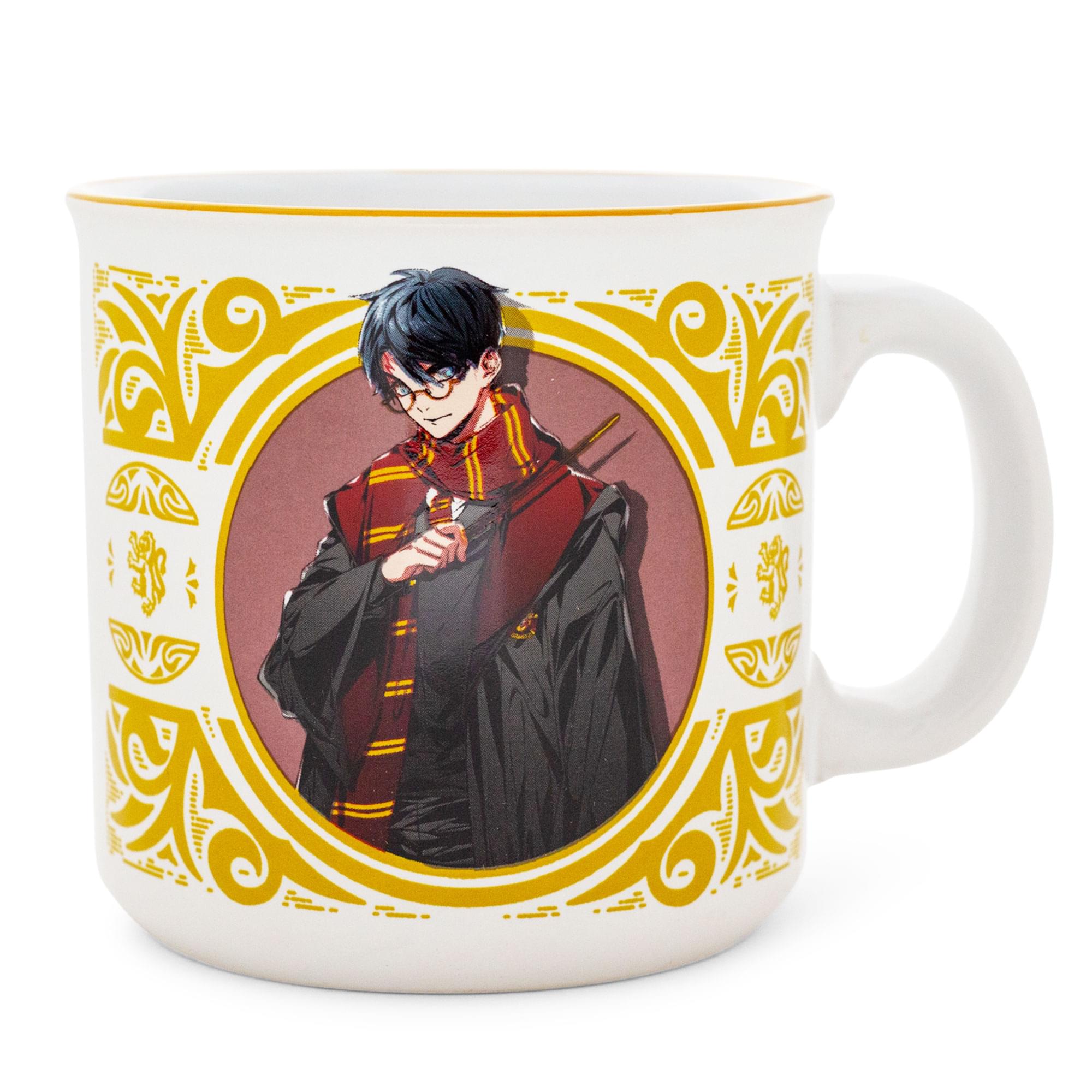 Harry Potter Anime Style ceramic camper Mug  Holds 20 Ounces